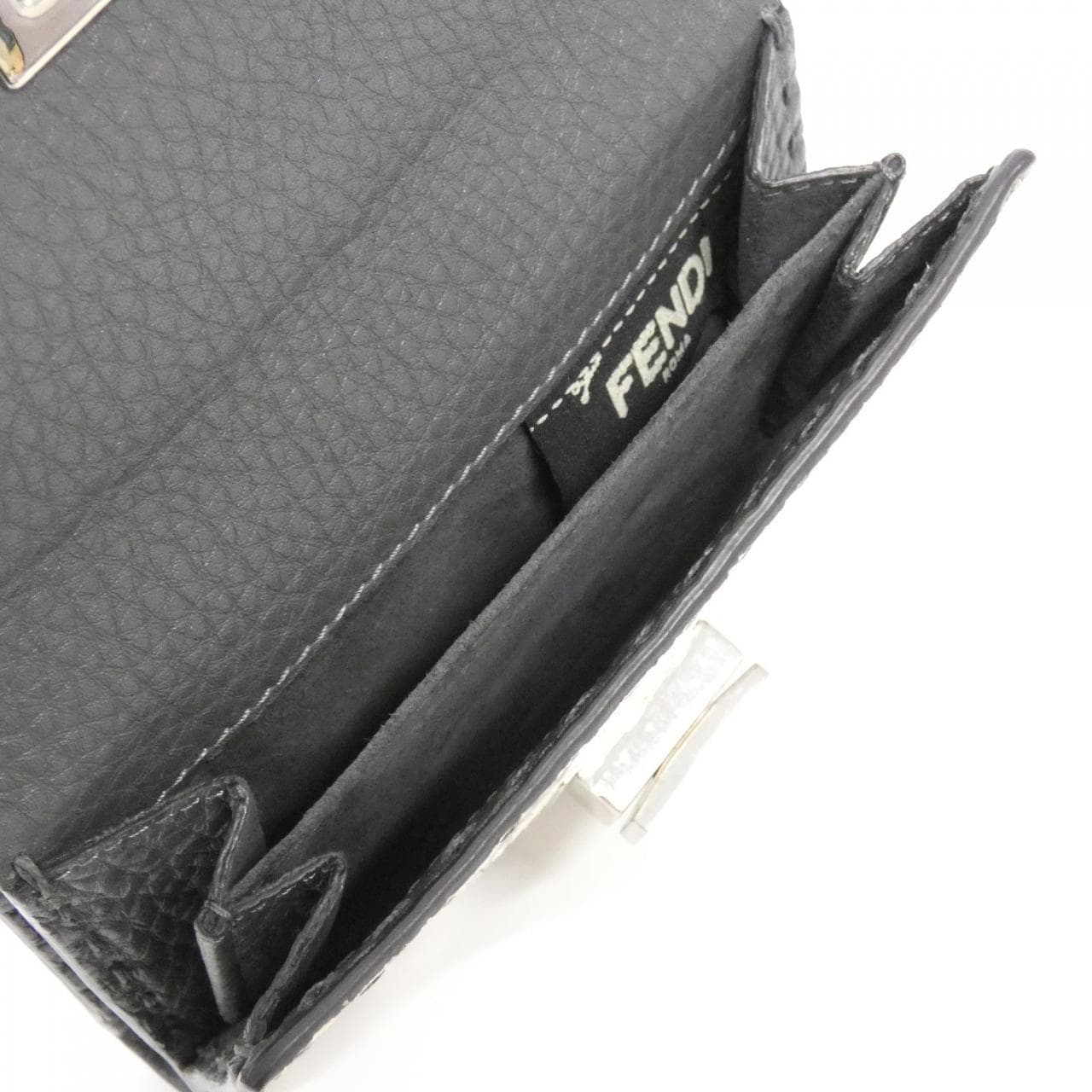 FENDI Peekaboo 8M0359 6DJ 銀包 蟒蛇皮 7