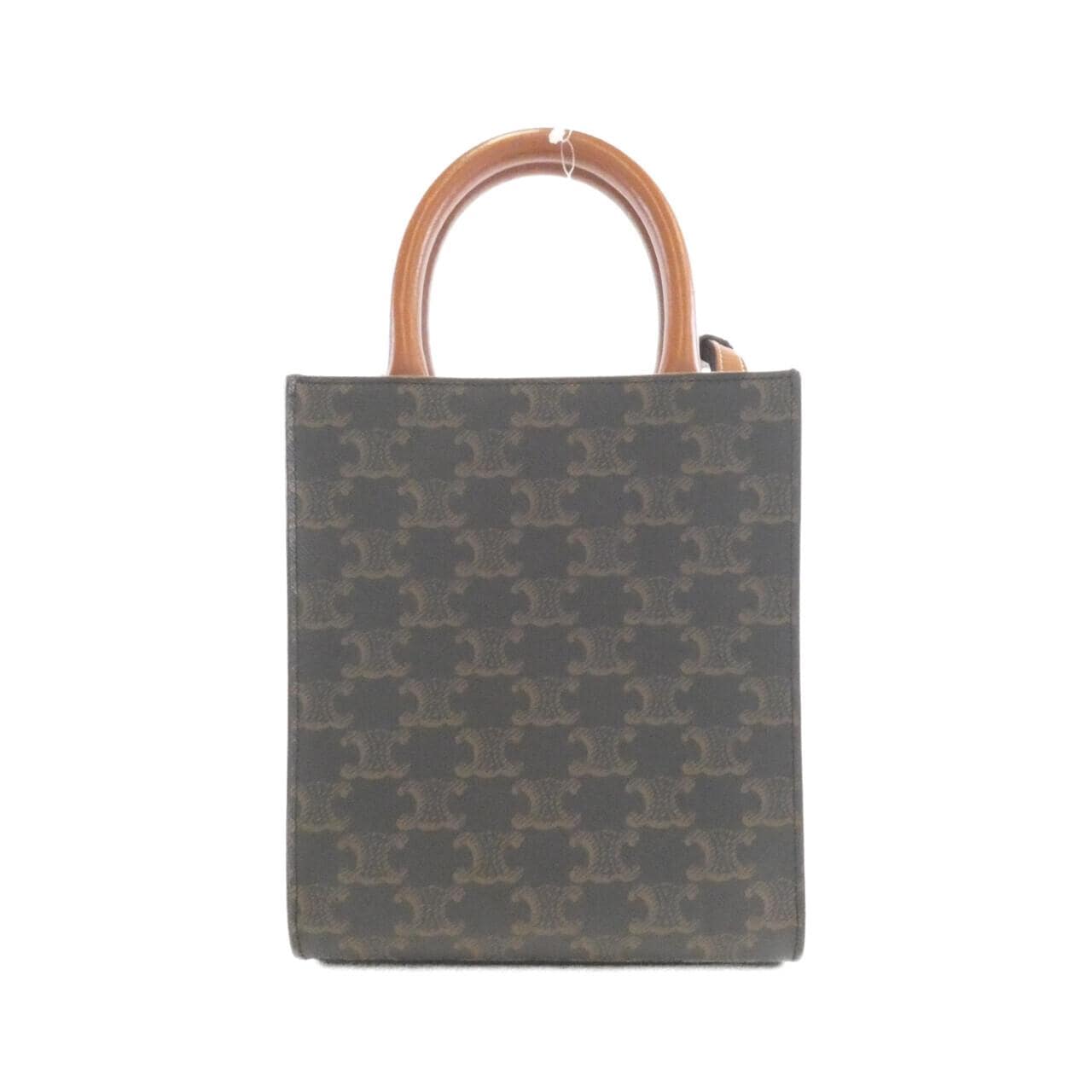 CELINE Cabas 194372BZK Handbag Canvas 2