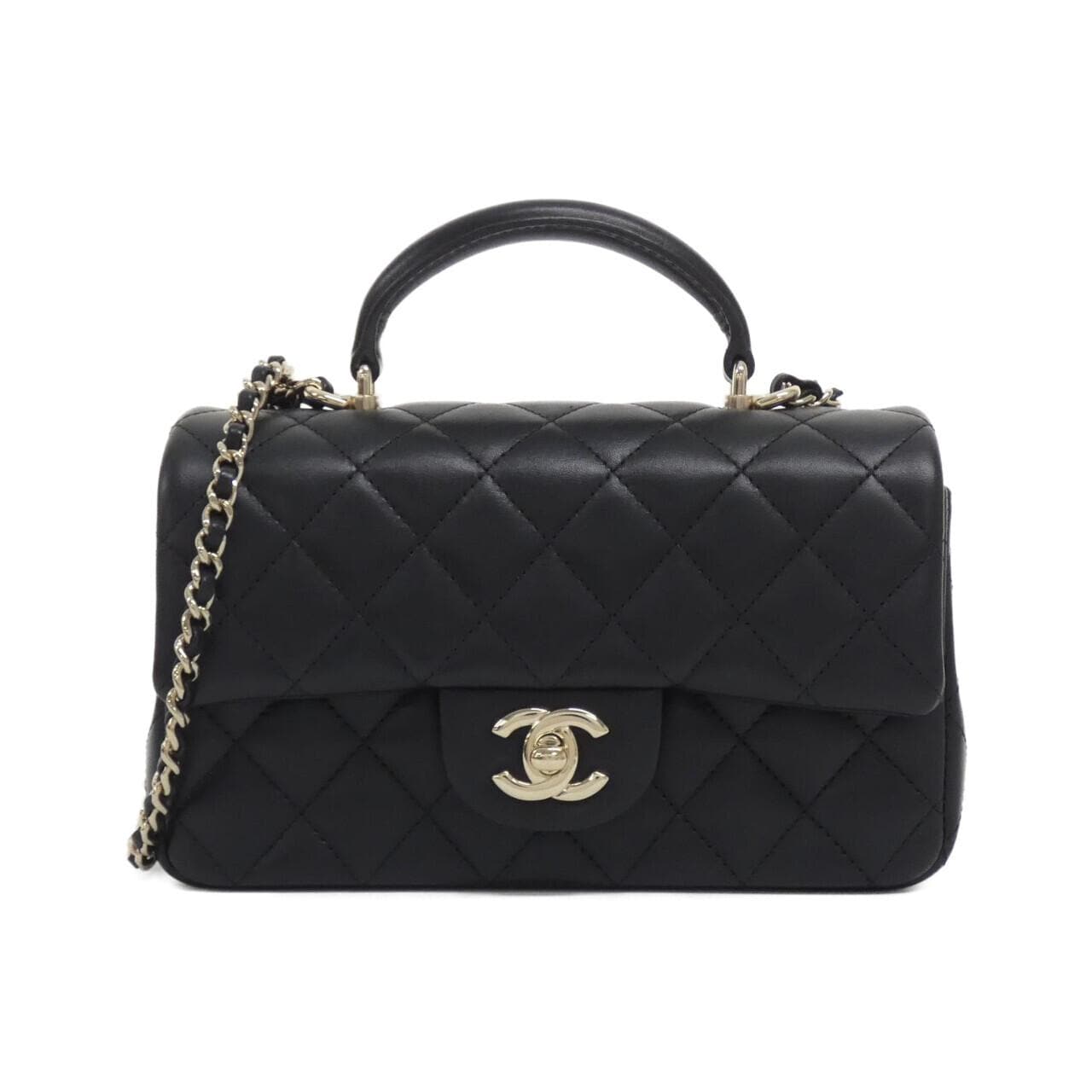 CHANEL Vanity AS2431 Handbag Lambskin