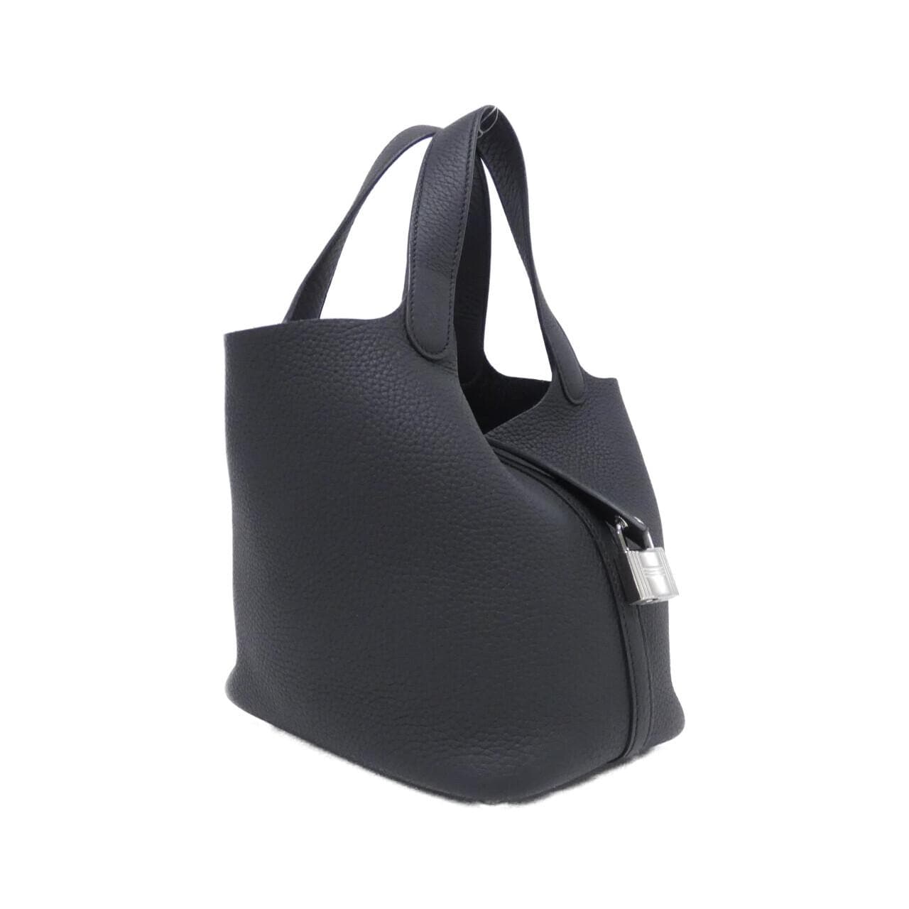 HERMES Picotin 056289CK Handbag Clemence