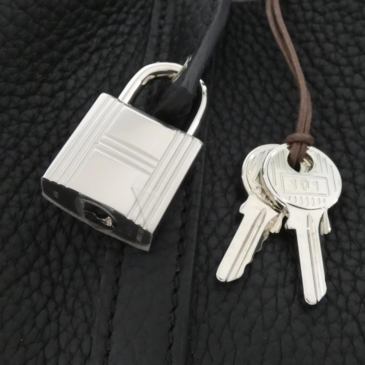 HERMES Picotin 056289CK Handbag Clemence 4