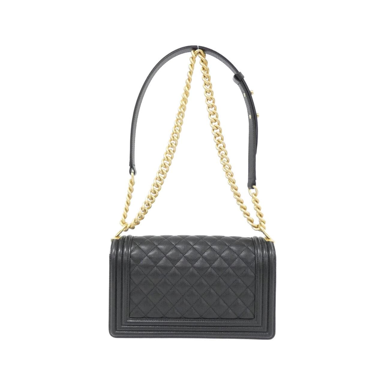 CHANEL Boy Chanel 67086 Shoulder Grained Calfskin 2