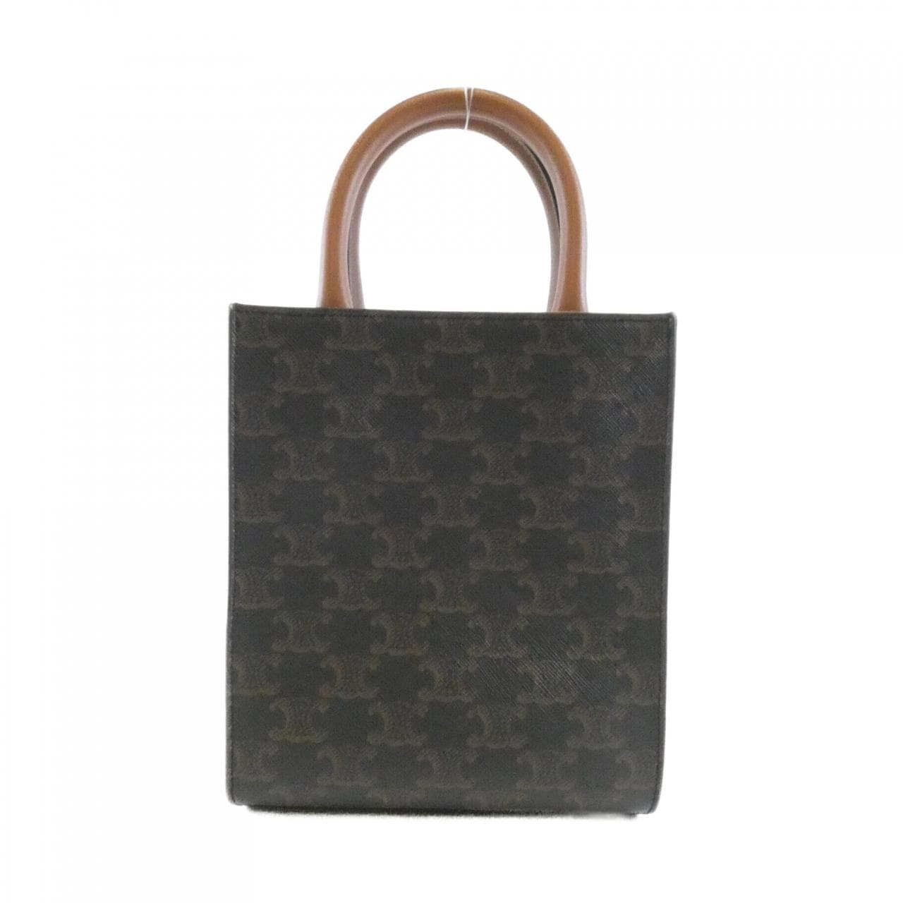 CELINE Cabas 194372BZK Handbag Canvas 2