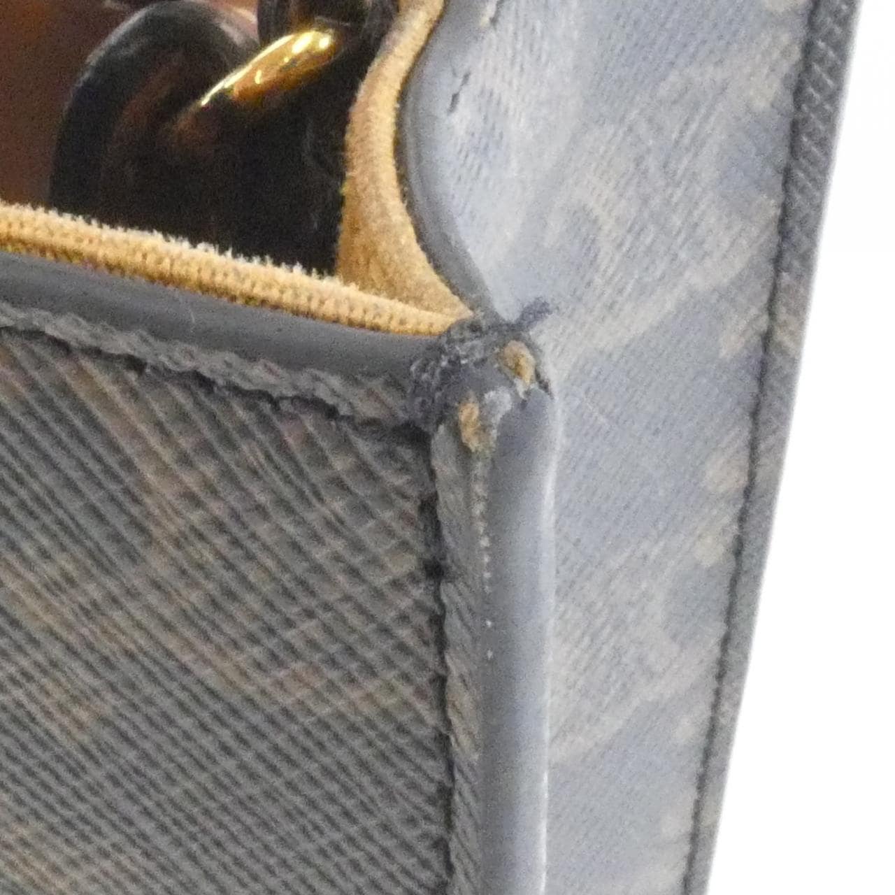 CELINE Cabas 194372BZK Handbag Canvas 5