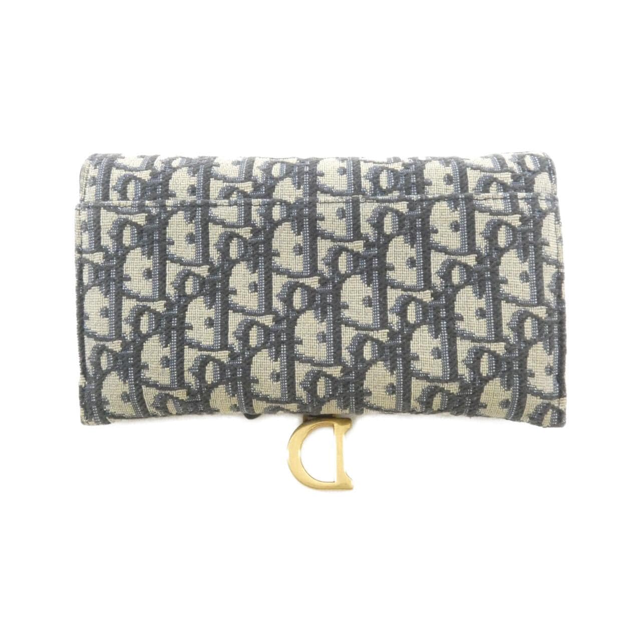 DIOR Saddle S5614CTZQ Wallet Canvas 2
