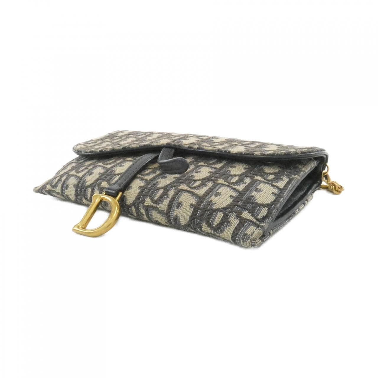 DIOR Saddle S5614CTZQ Wallet Canvas 3