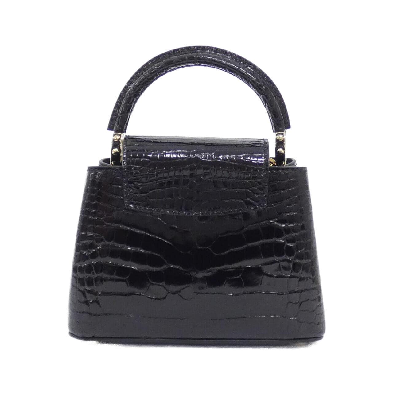 LOUIS VUITTON Capucines P01131 Handbag Leather 2