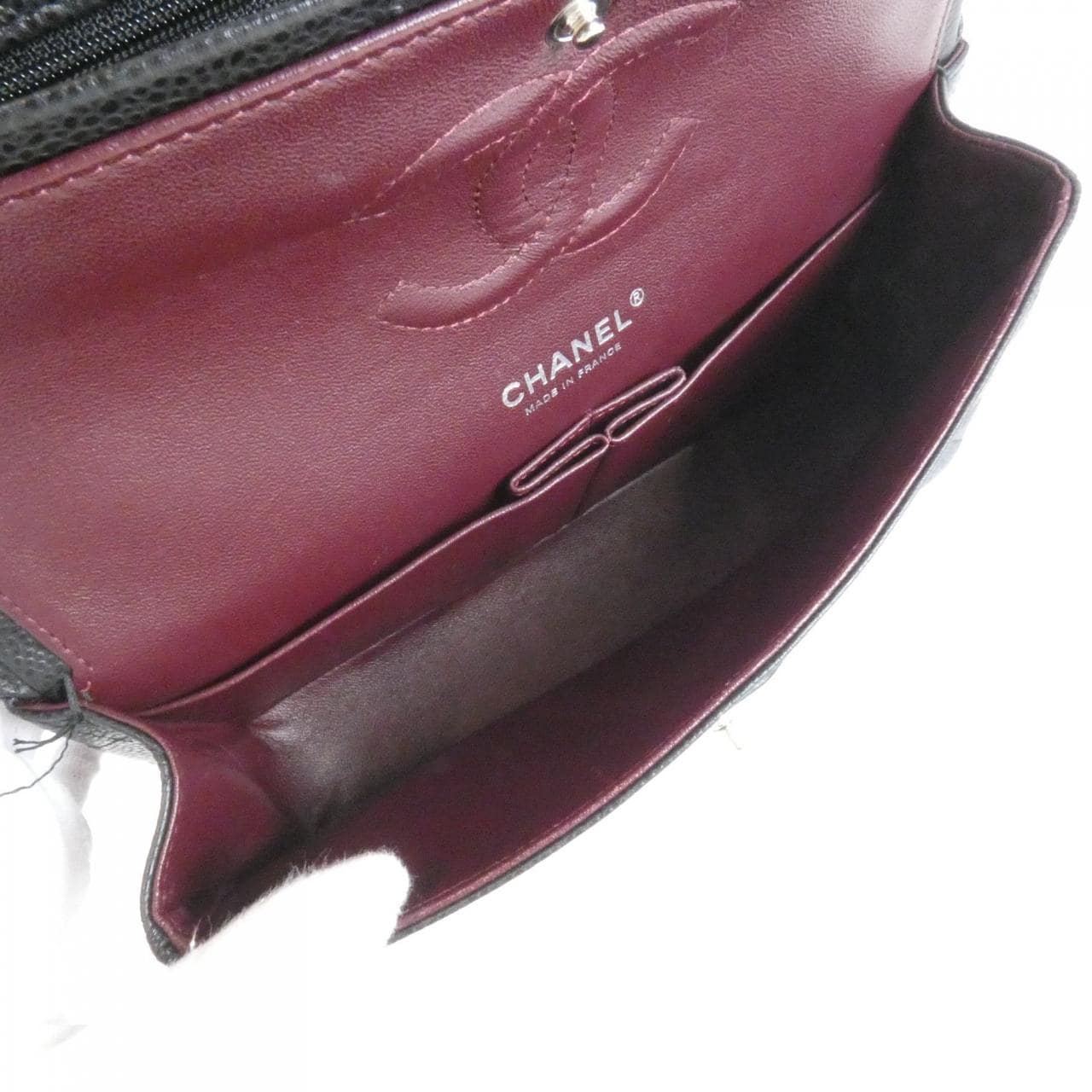 CHANEL Matelasse 1112 肩背包 荔枝紋牛皮 5
