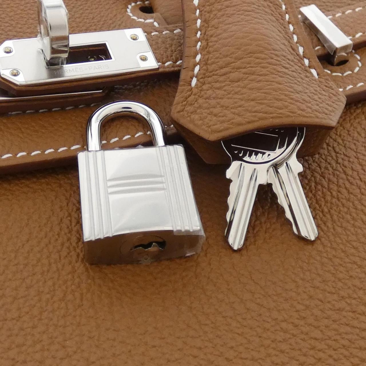HERMES Birkin 041344CK Handbag Togo 5