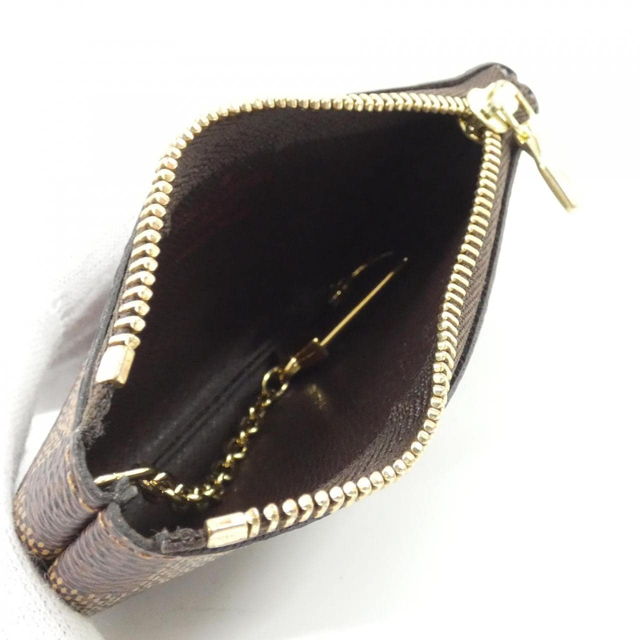 LOUIS VUITTON Pochette N62658 Coin Case Damier 3