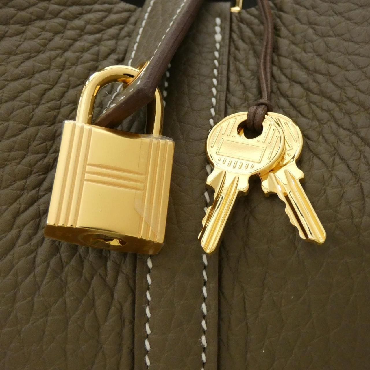 HERMES Picotin 056289CC Handbag Clemence 3
