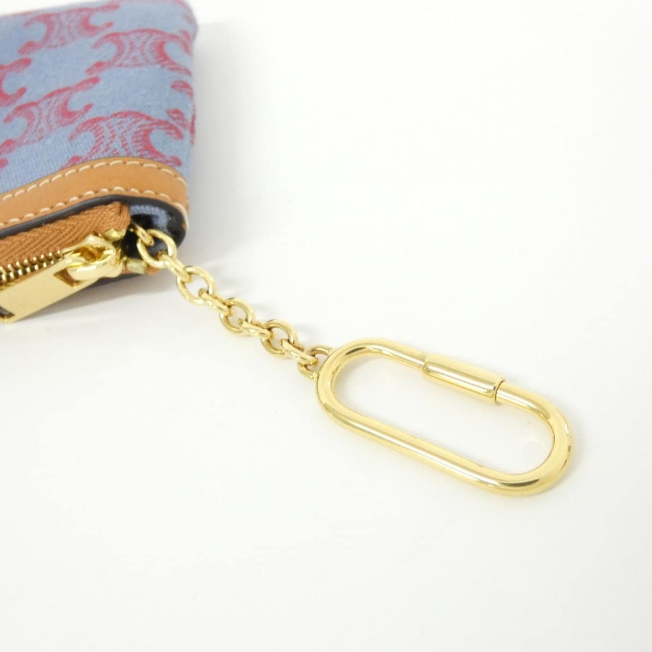 CELINE 10C663D37 Coin Case Denim 4