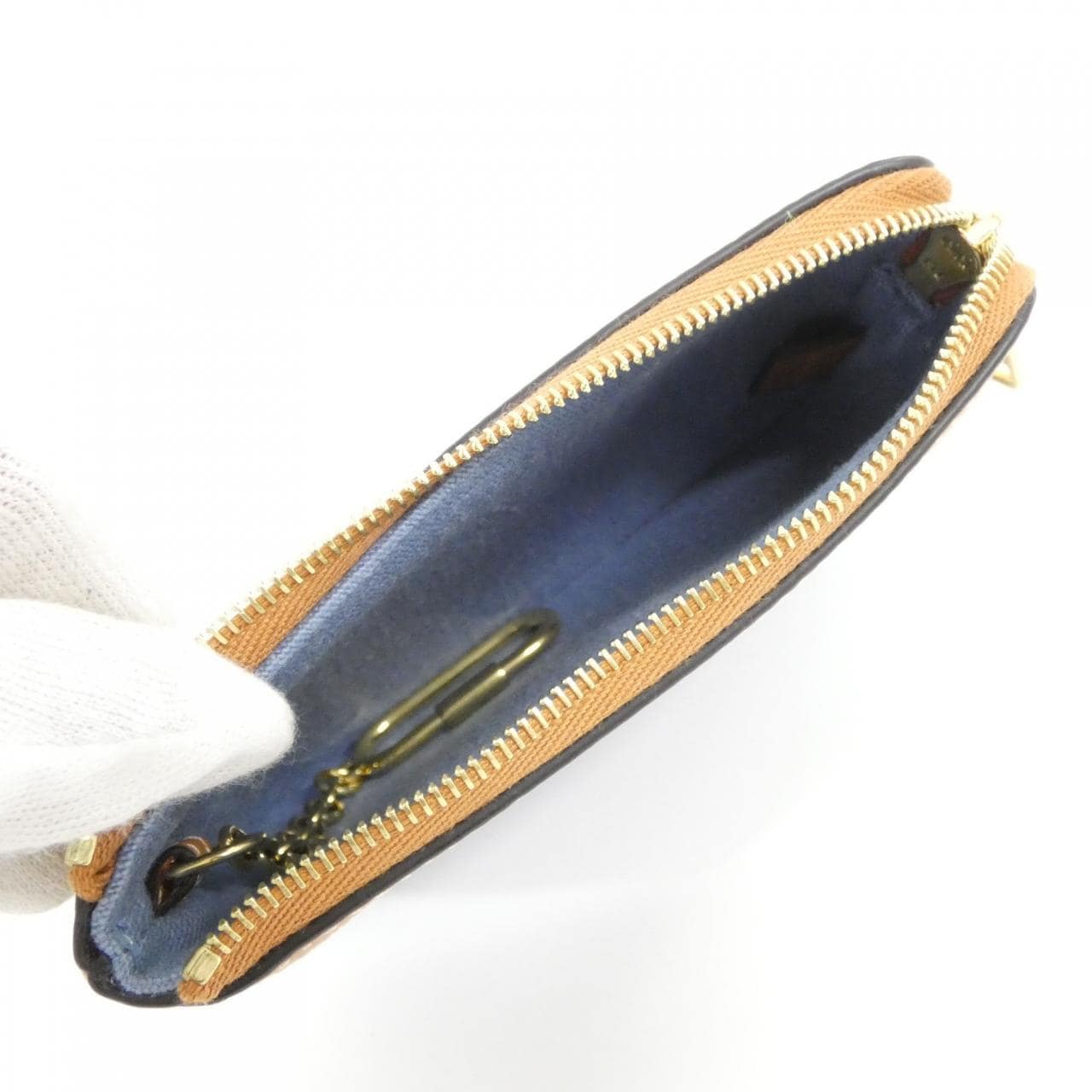 CELINE 10C663D37 Coin Case Denim 5
