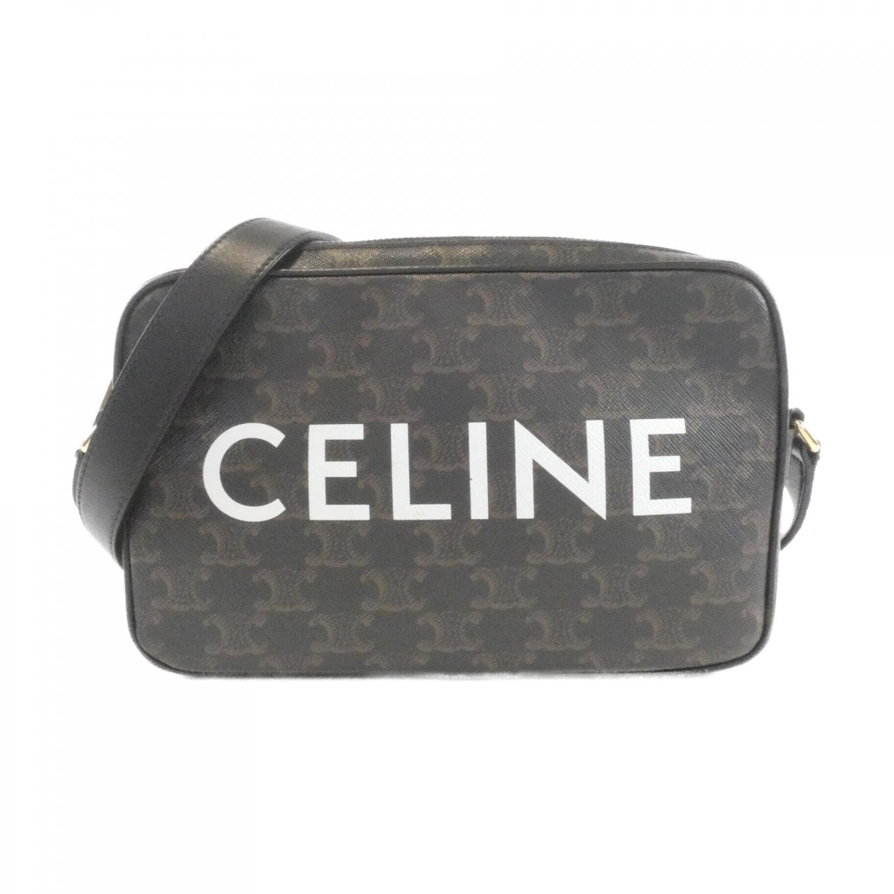 CELINE Triomphe 194502CIM Shoulder Canvas