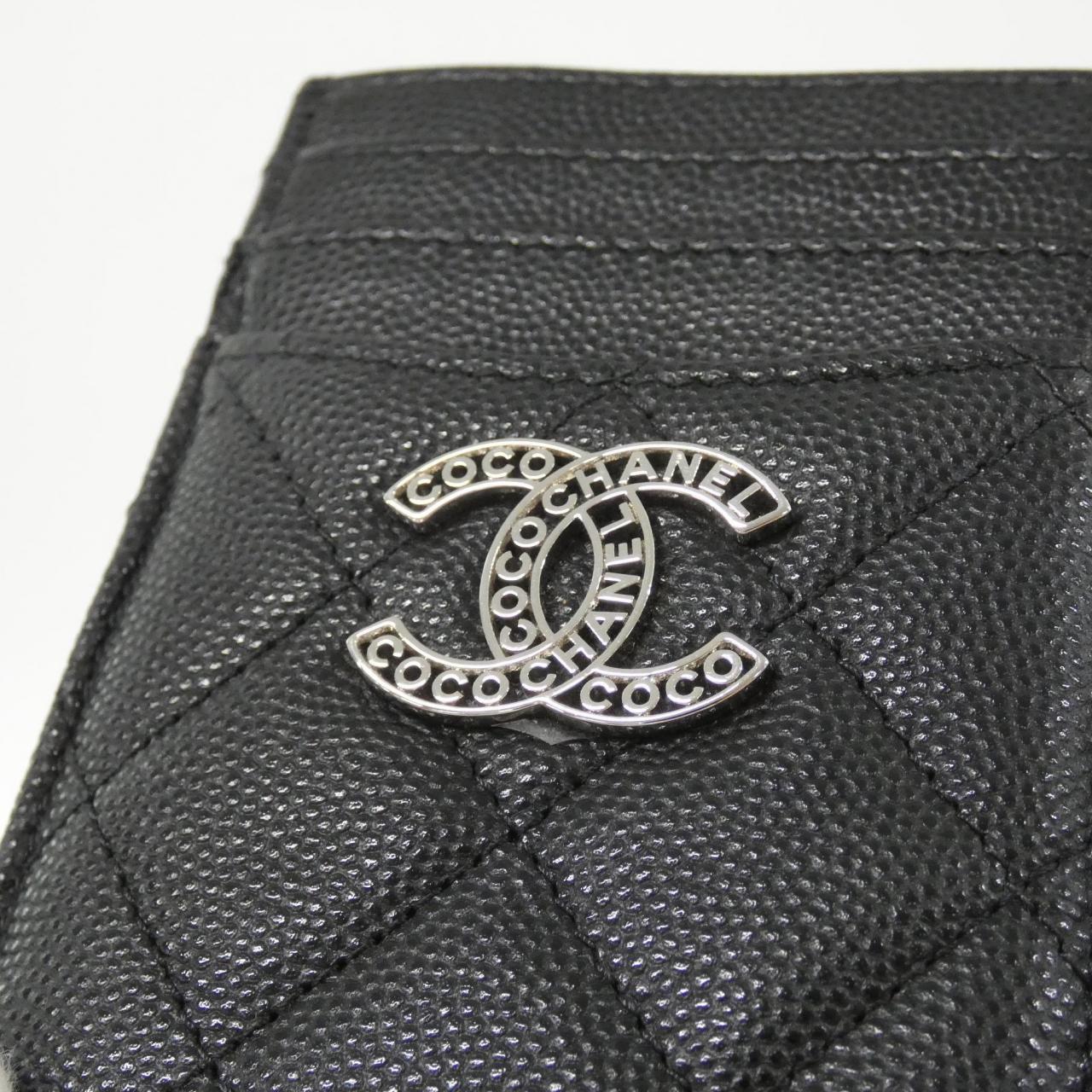 CHANEL Chanel 19 AP3835 卡片套 荔枝紋牛皮 4