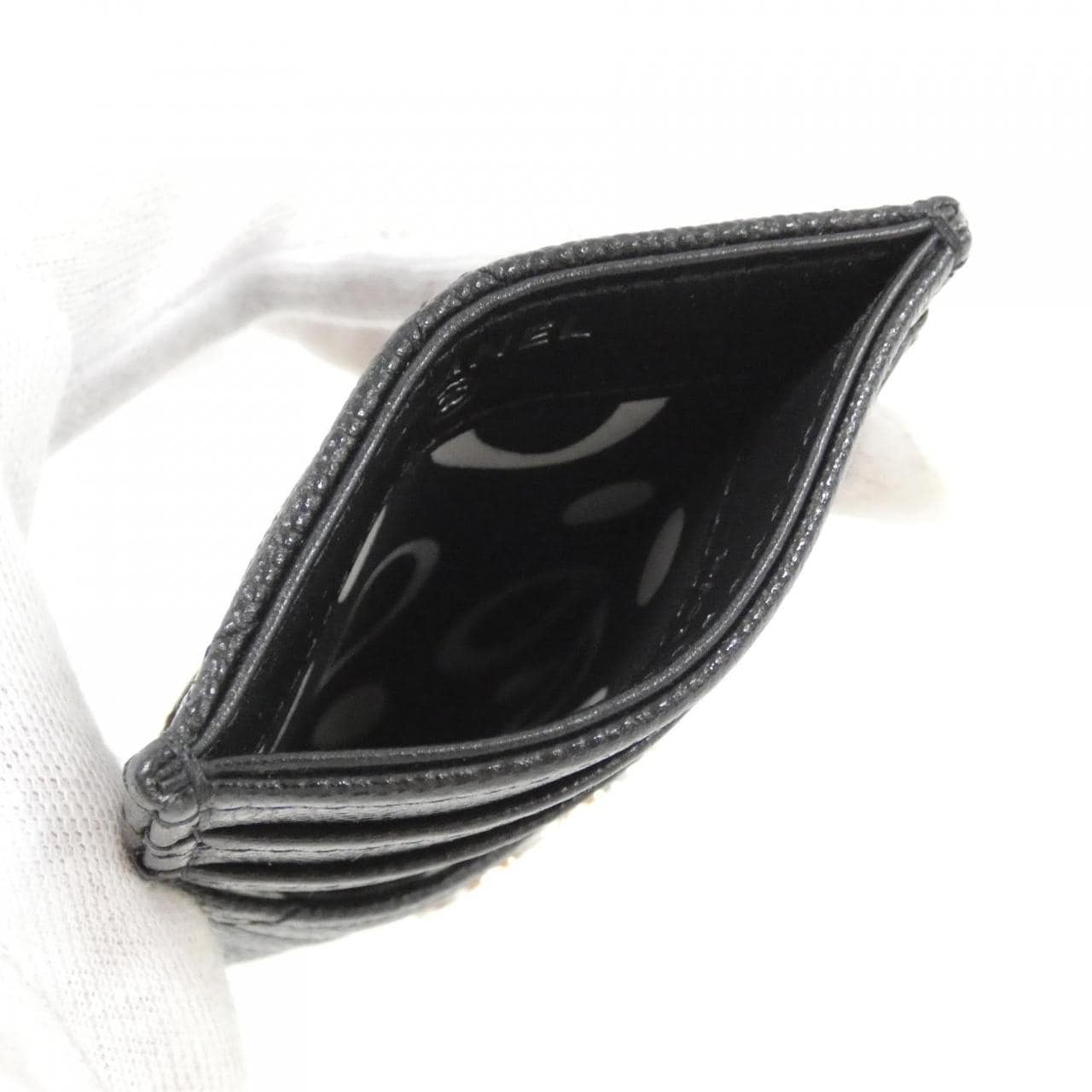 CHANEL Chanel 19 AP3835 卡片套 荔枝紋牛皮 5