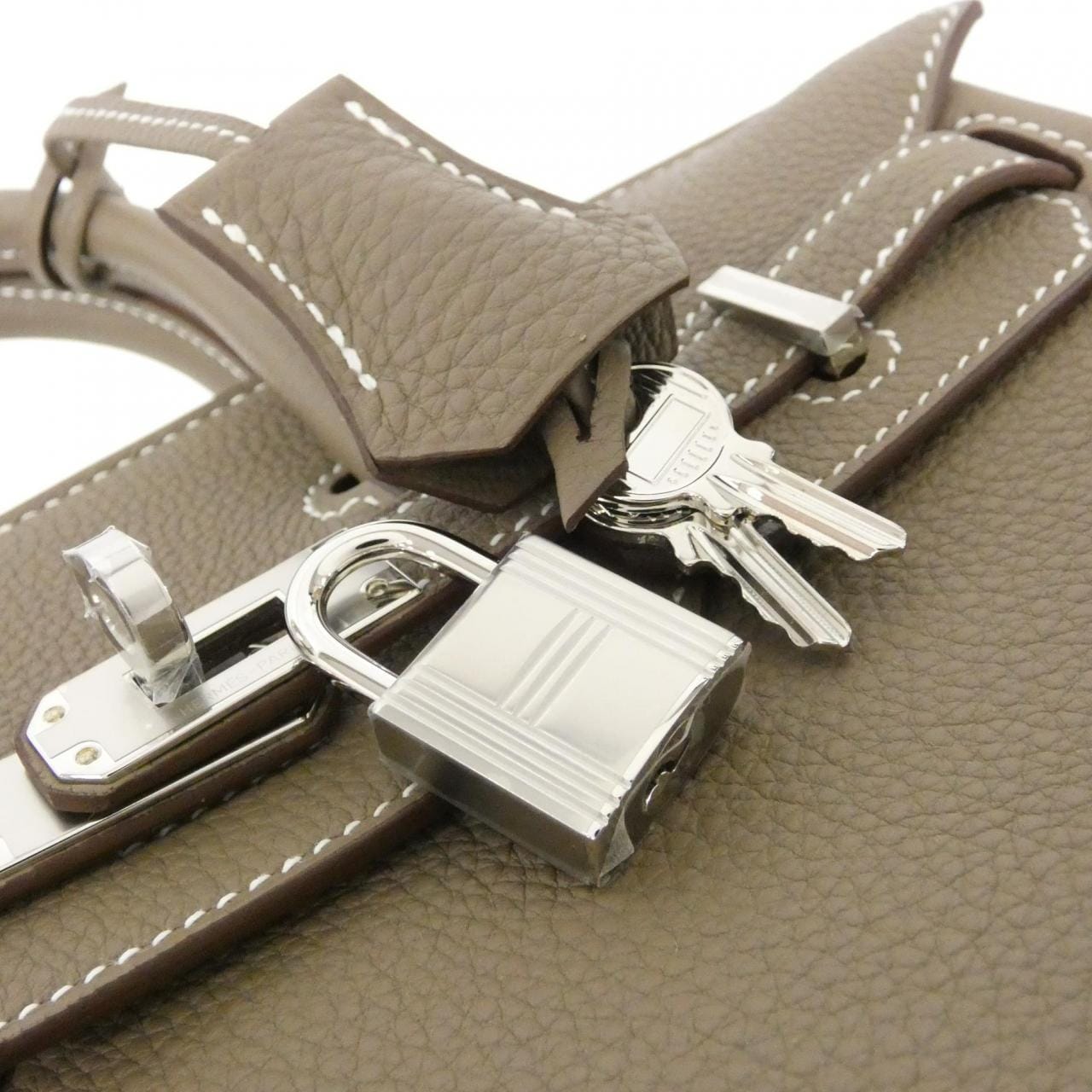 HERMES Birkin 041344CK Handbag Togo 4