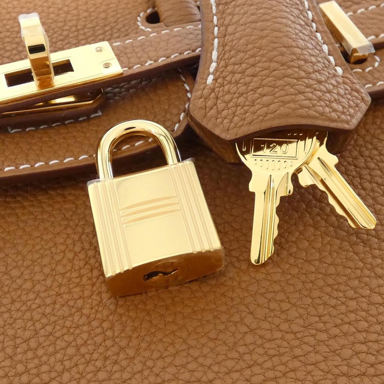 HERMES Birkin 041344CC Handbag Togo 4