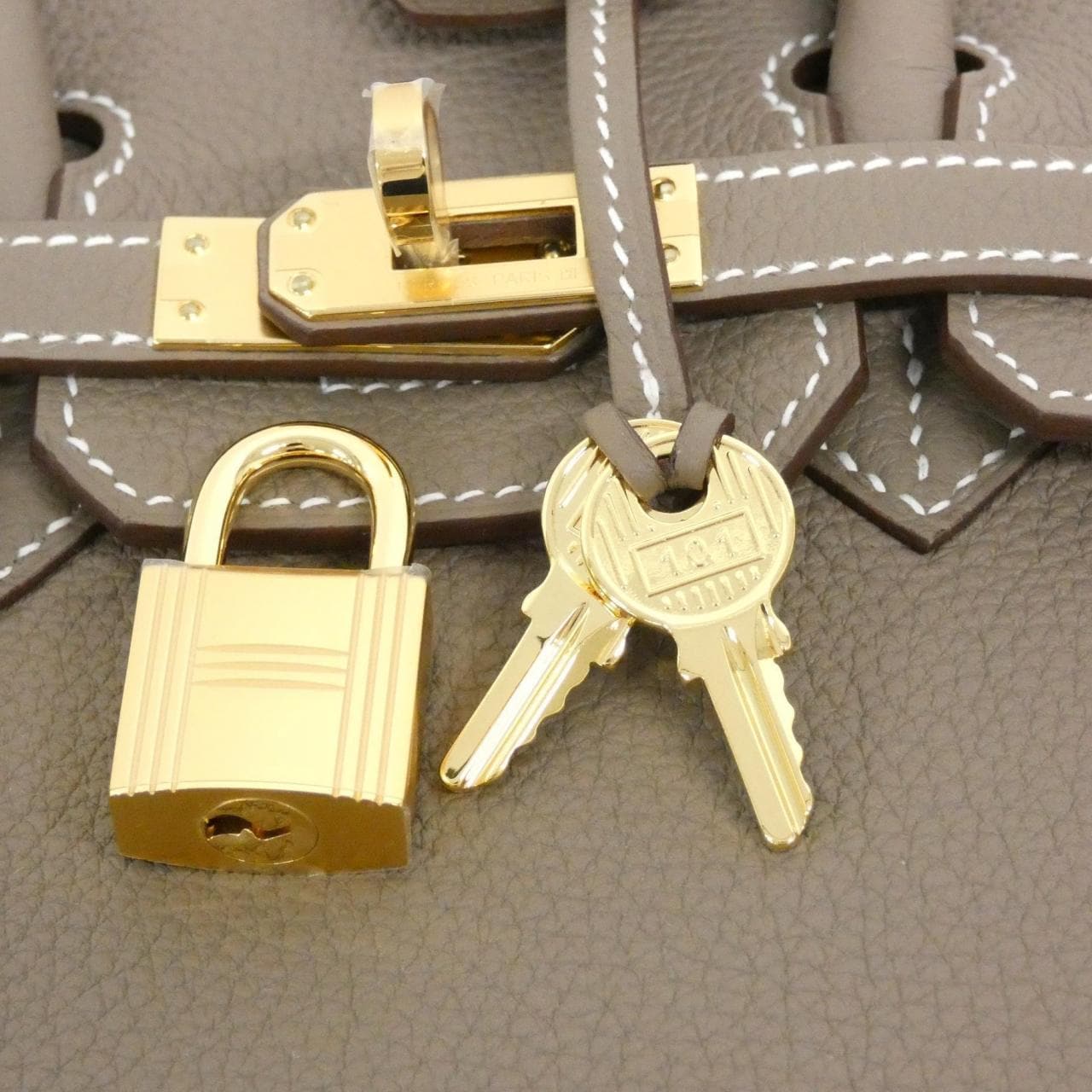 HERMES Birkin 041344CC Handbag Togo 4