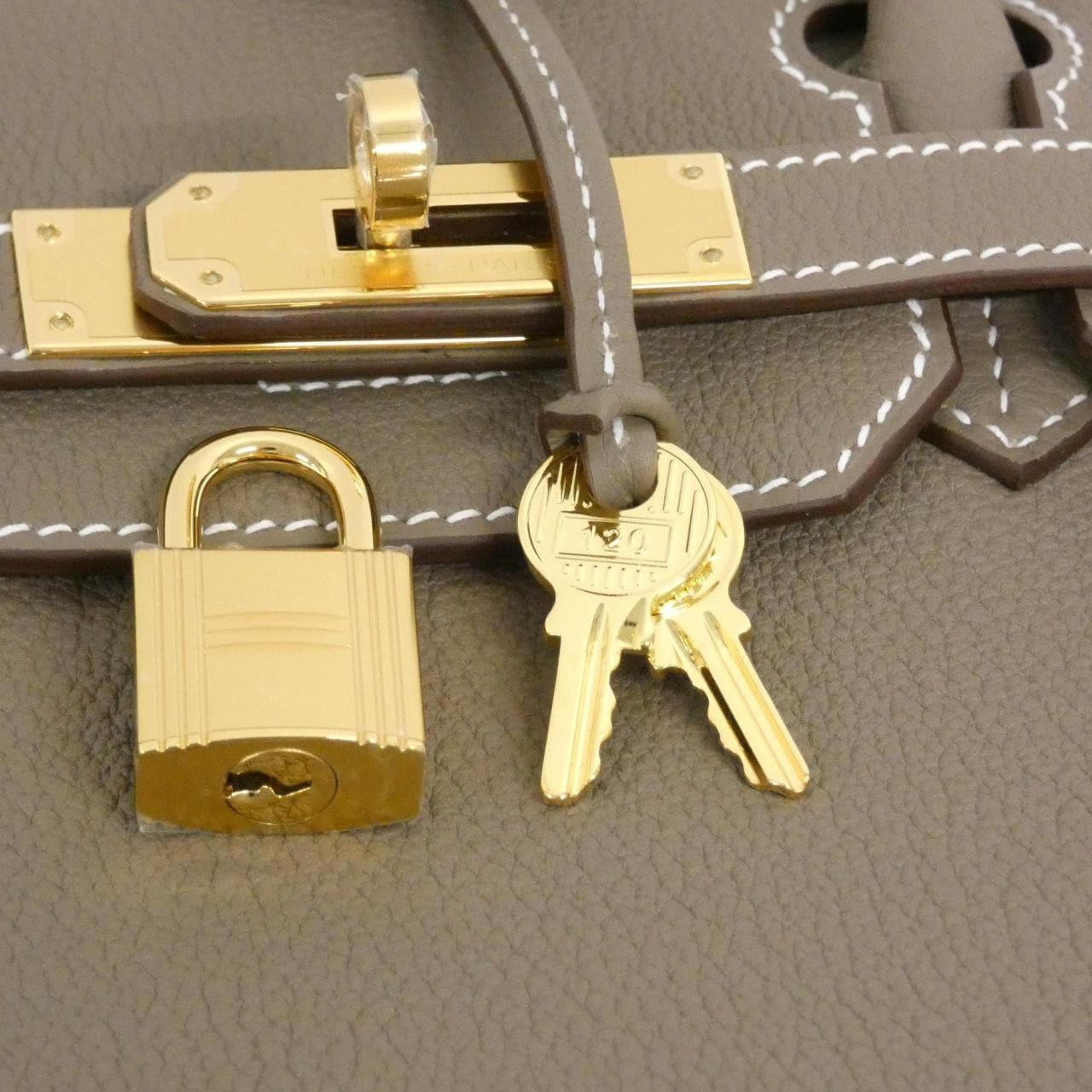 HERMES Birkin 027633CC Handbag Togo 4