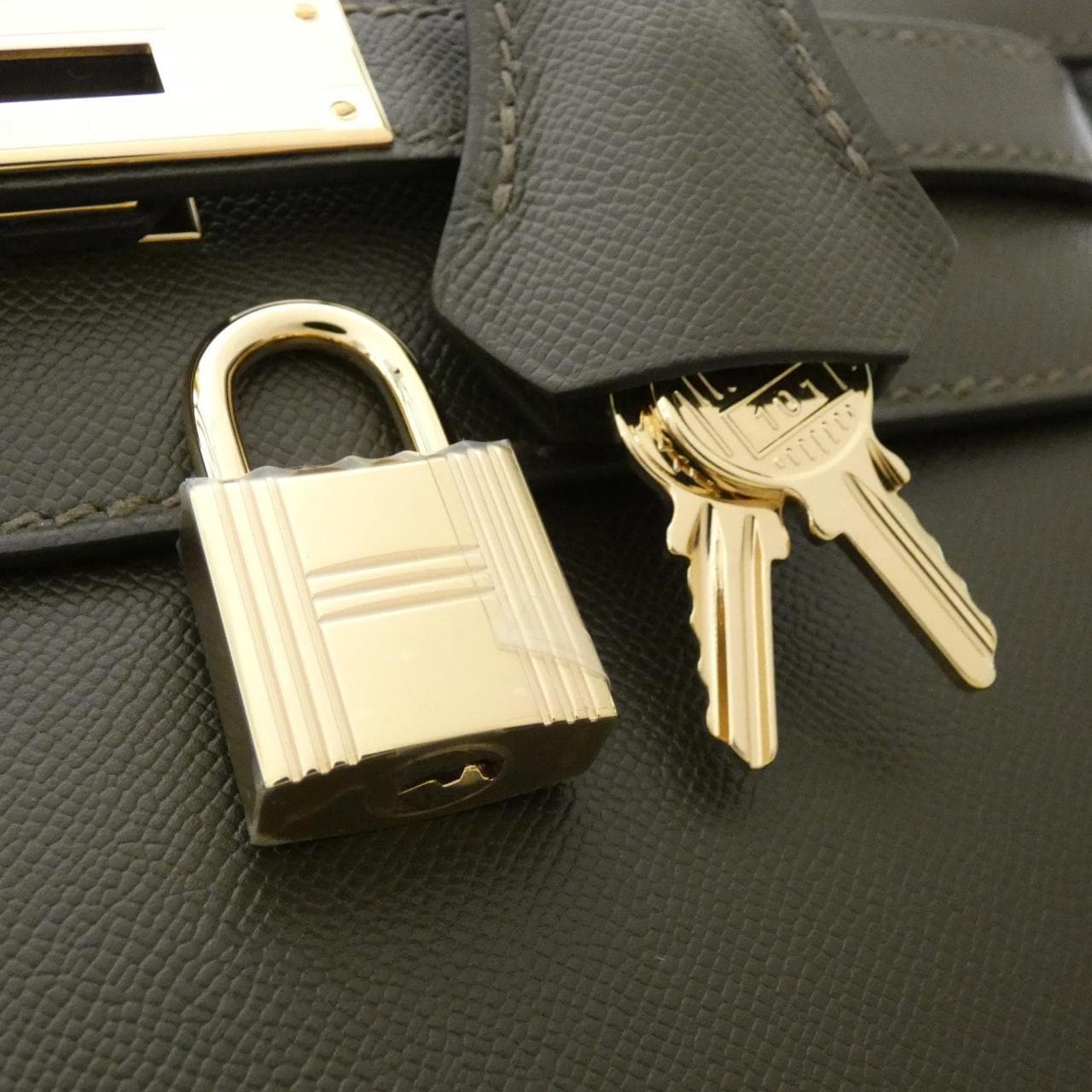 HERMES Kelly 080137CP Handbag 4