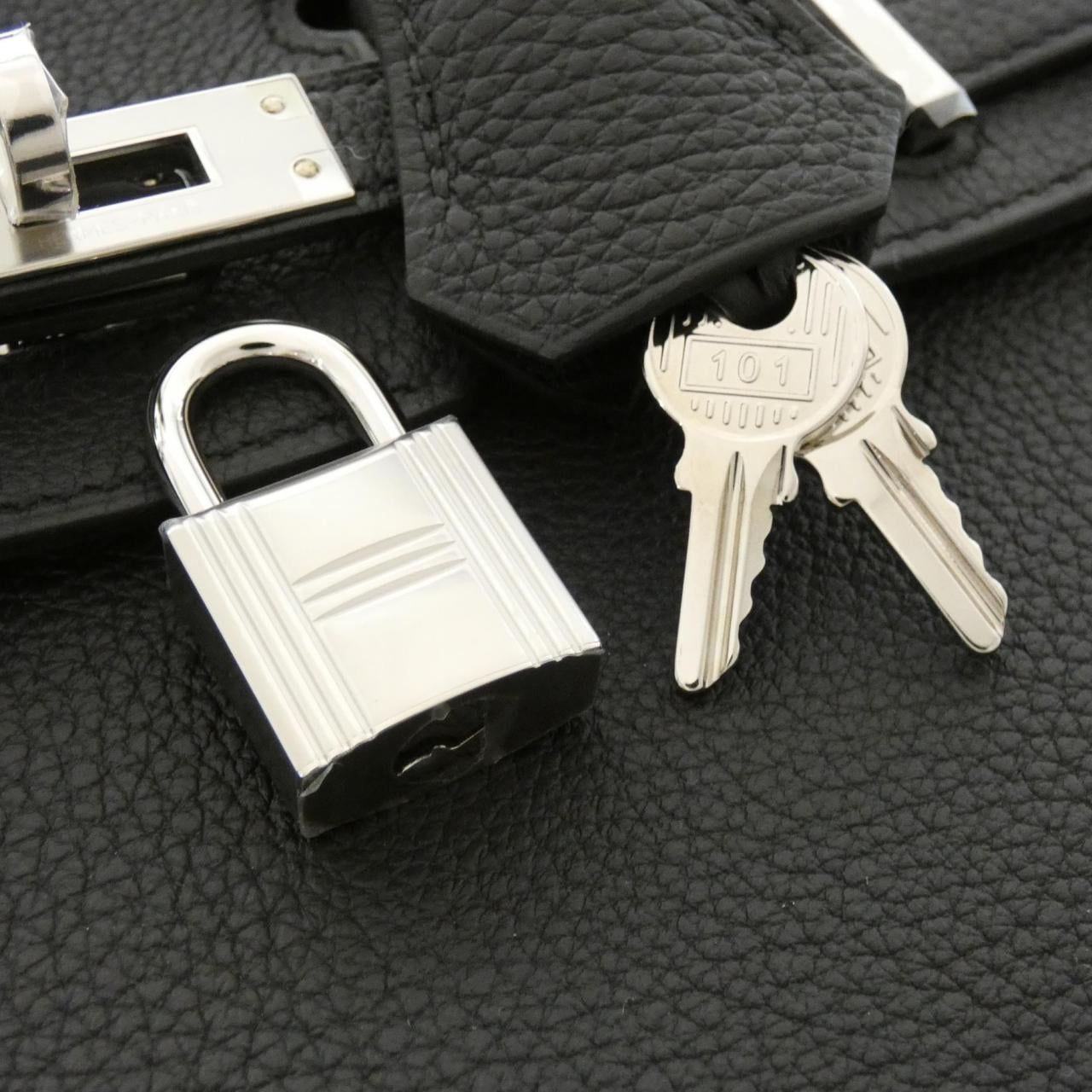 HERMES Birkin 041344CK Handbag Togo 4
