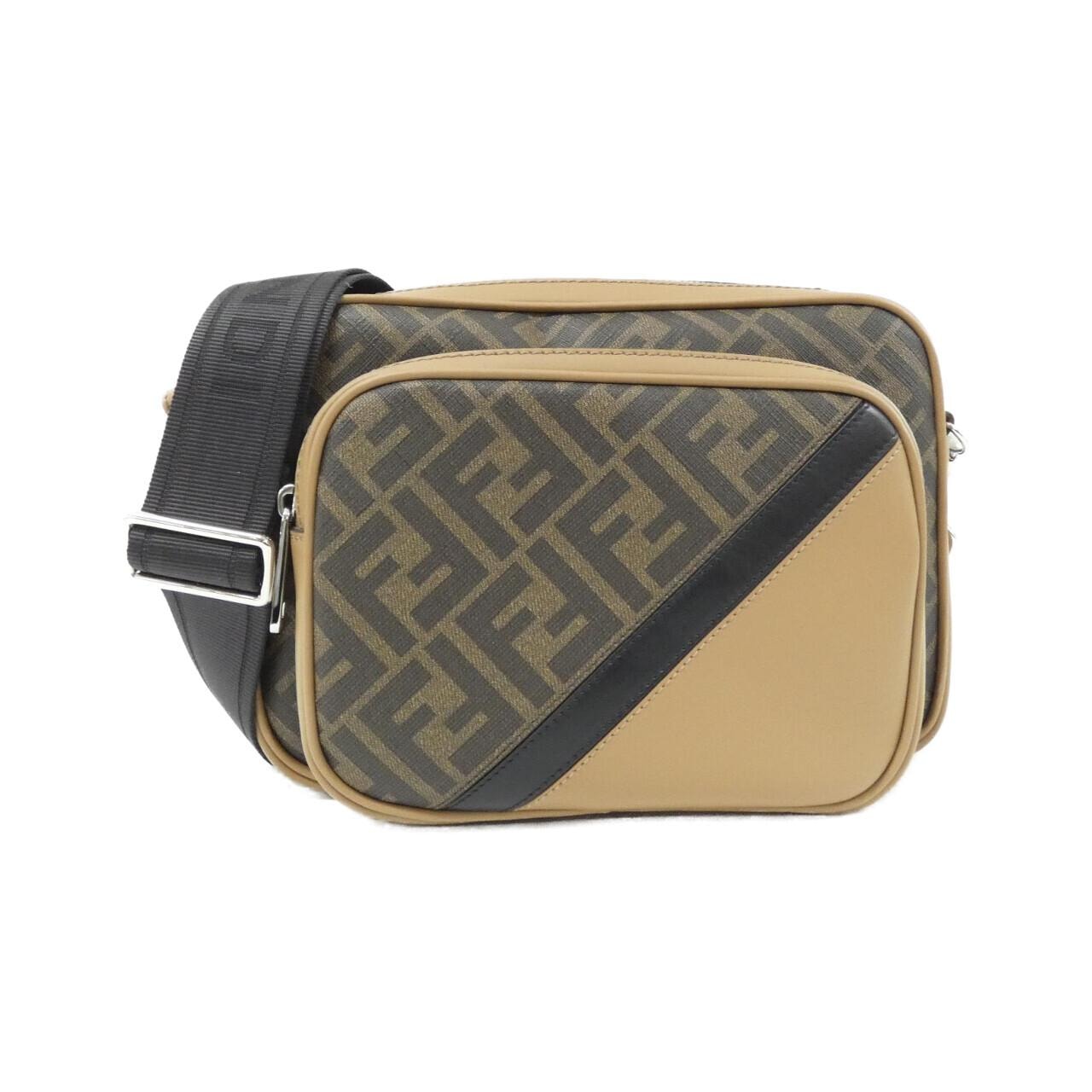 FENDI Baguette 7VA607 ALKA 肩背包 帆布