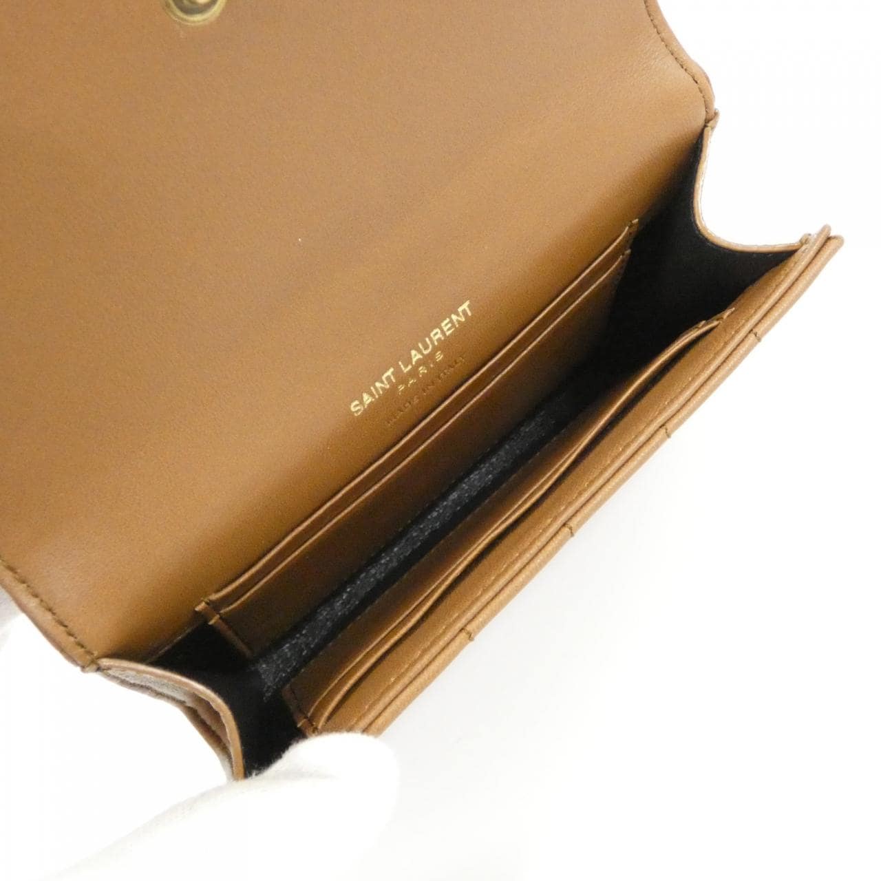 SAINT LAURENT 742430 AABVP 銀包 羊皮 4