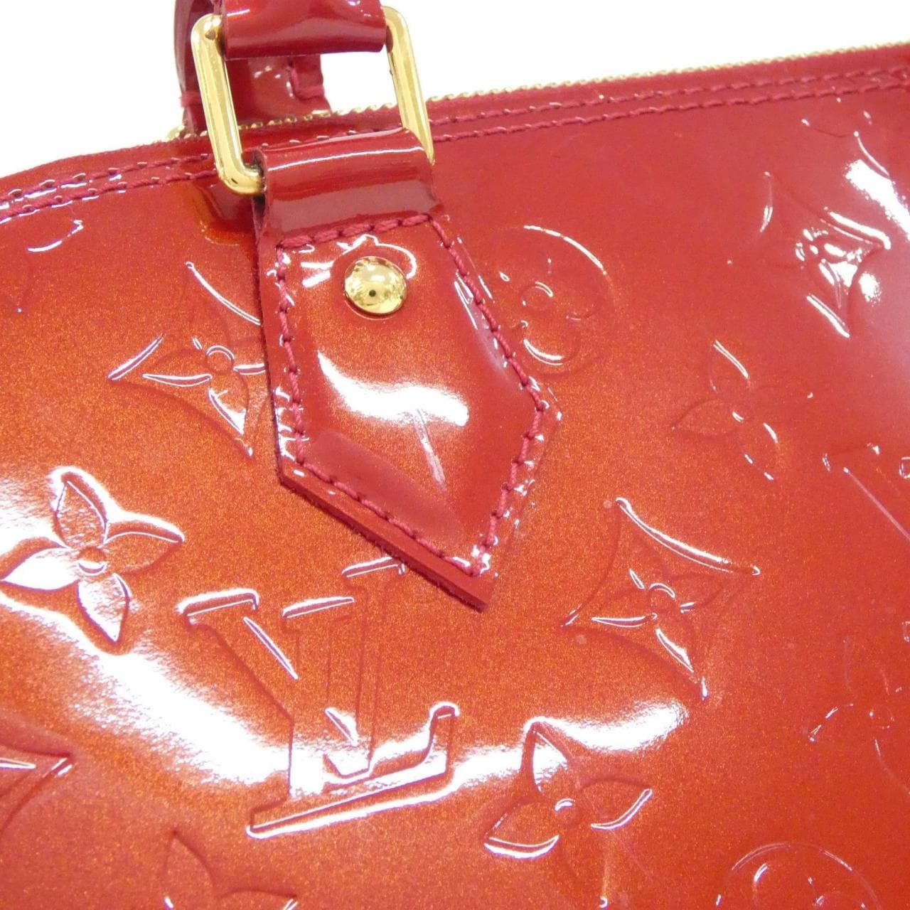 LOUIS VUITTON Alma M93596 手提包 Vernis 漆皮 4