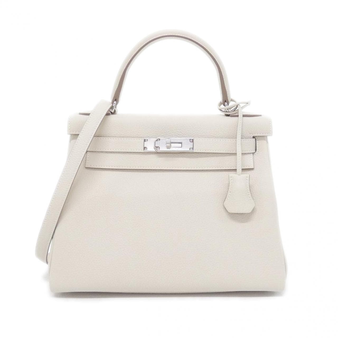HERMES Kelly 030931CK Handbag Togo