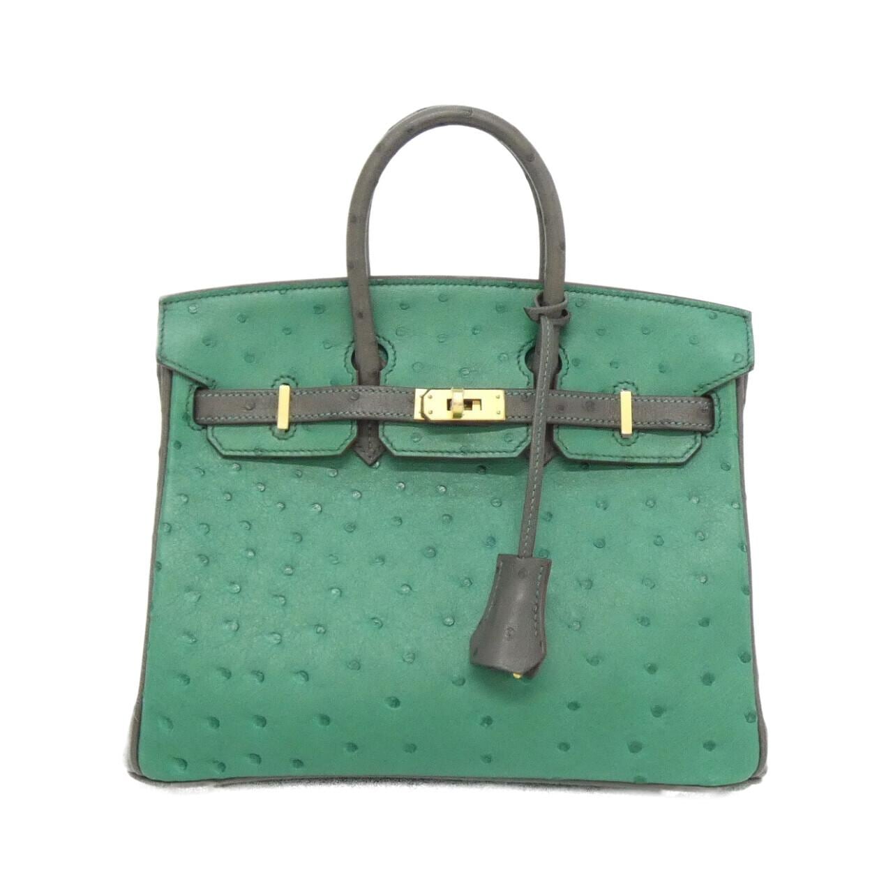 HERMES Birkin Handbag Ostrich