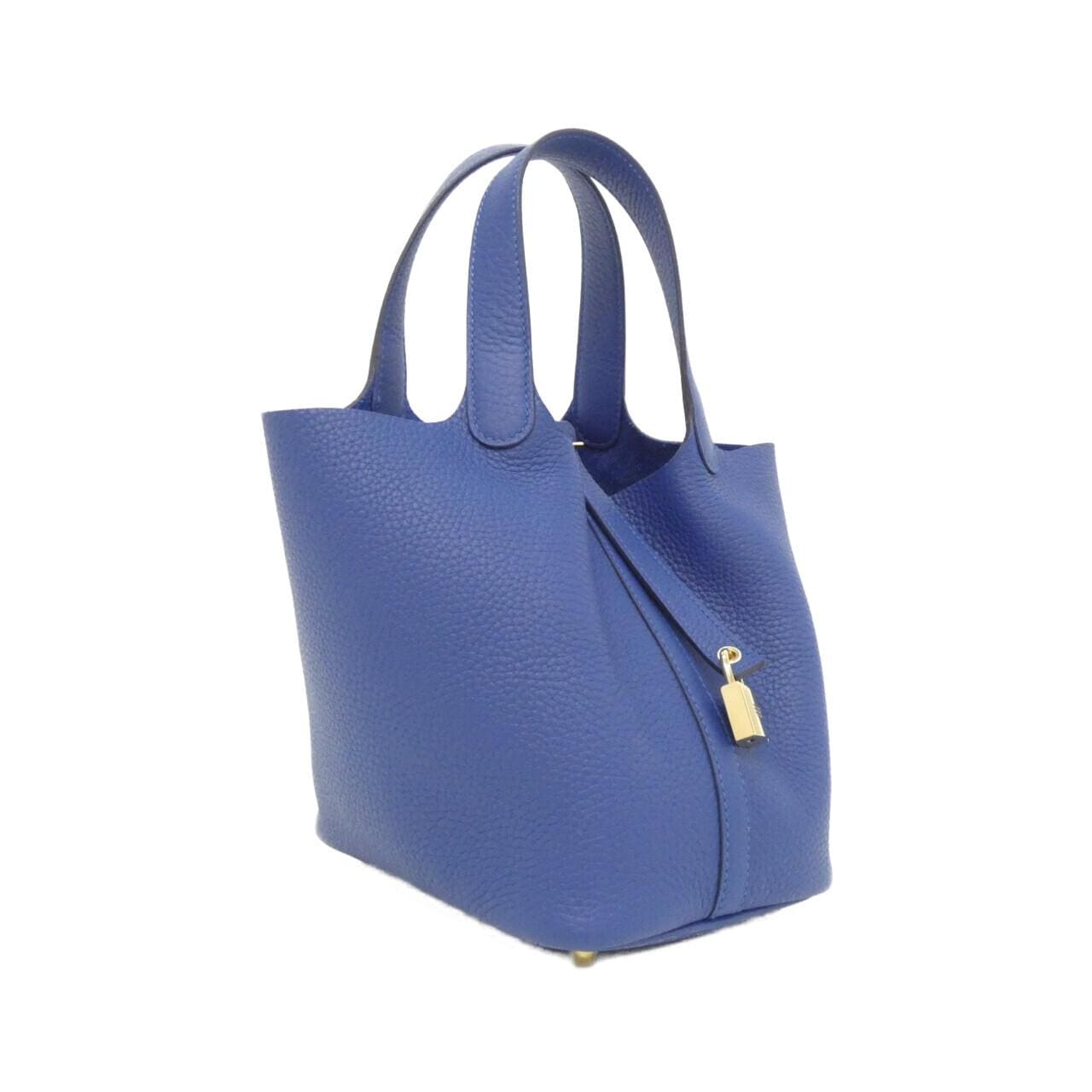 HERMES Picotin 056289CP Handbag Clemence