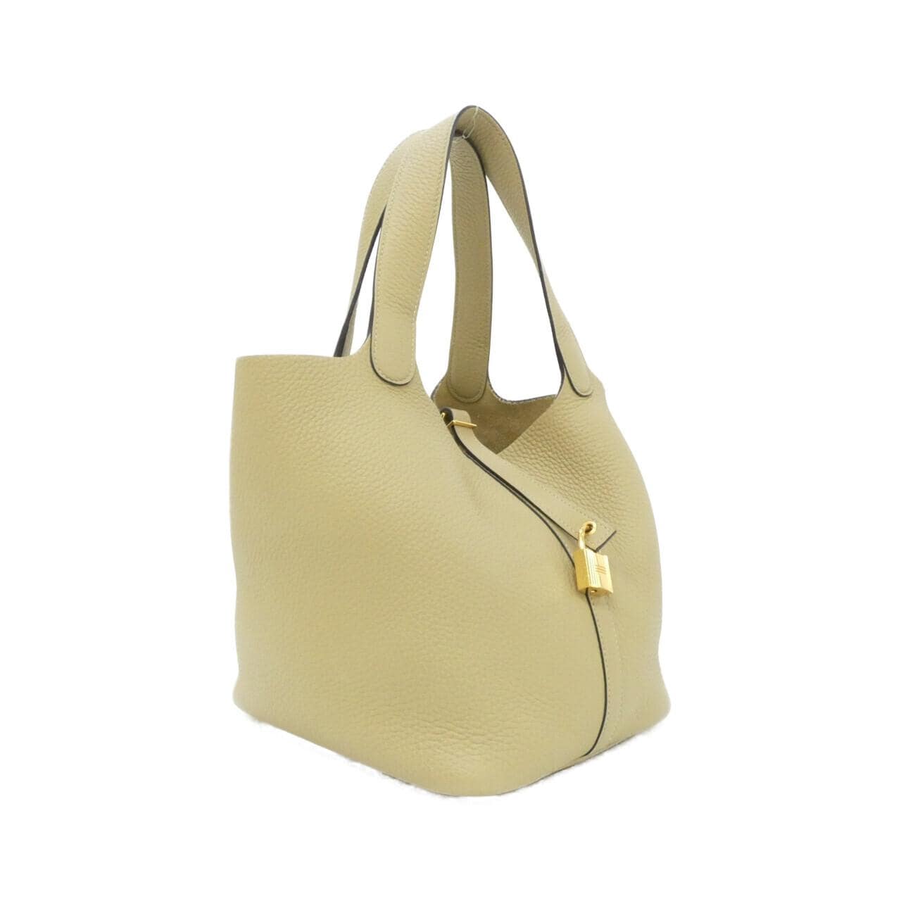 HERMES Picotin 060991CC Handbag Clemence