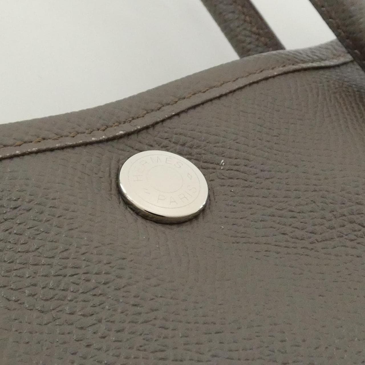 HERMES Garden Party 069574CK Tote Epsom 5