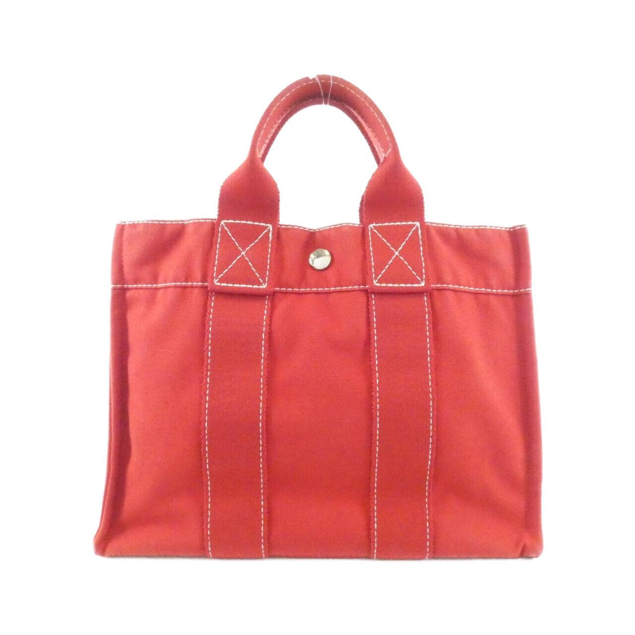 HERMES 101098M 手提包 帆布