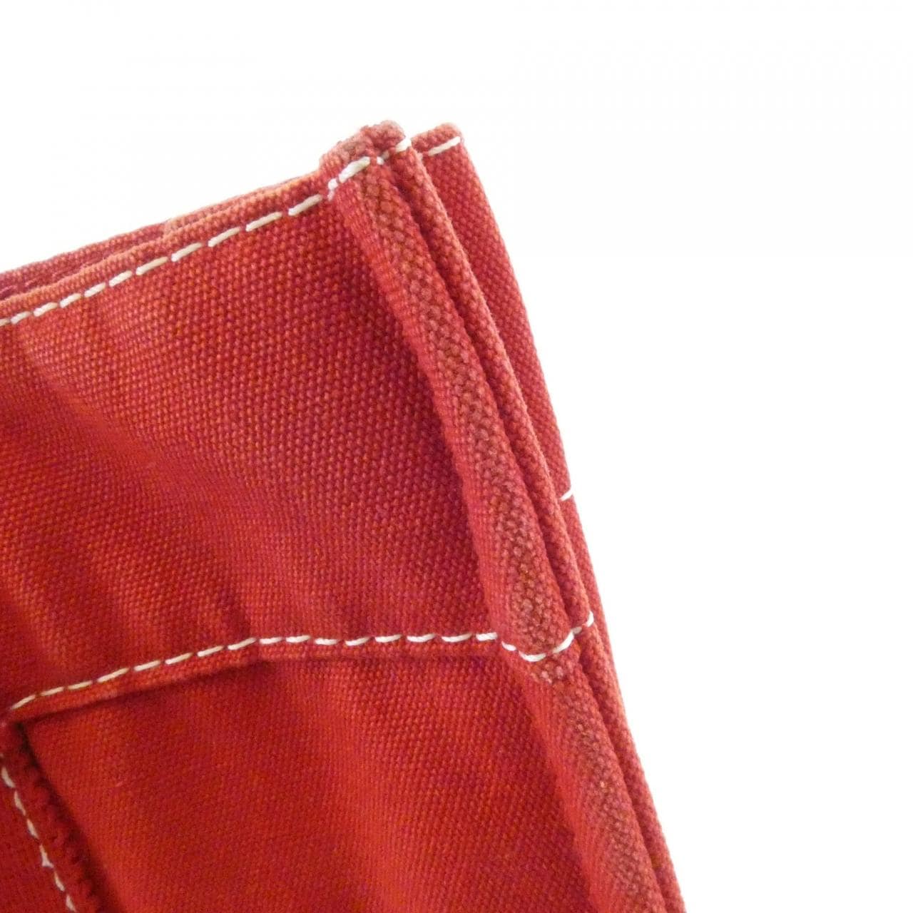 HERMES 101098M 手提包 帆布 4