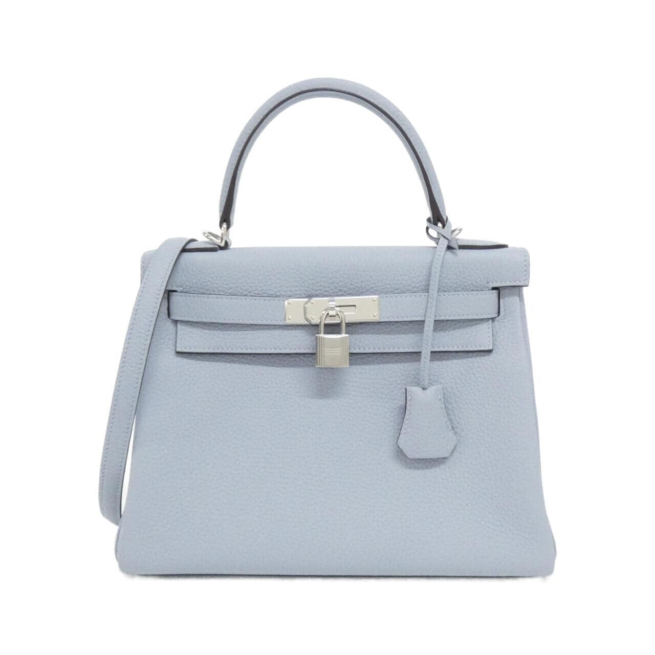 HERMES Kelly 028693CK Handbag Clemence