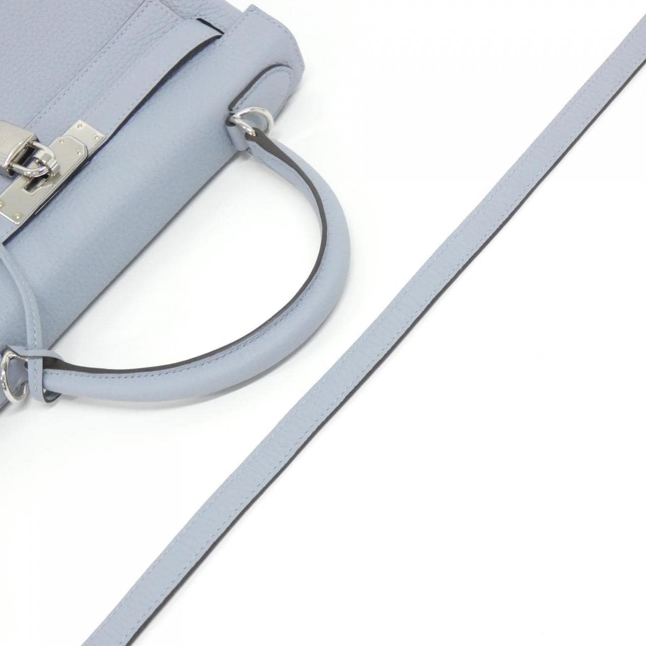 HERMES Kelly 028693CK Handbag Clemence 5