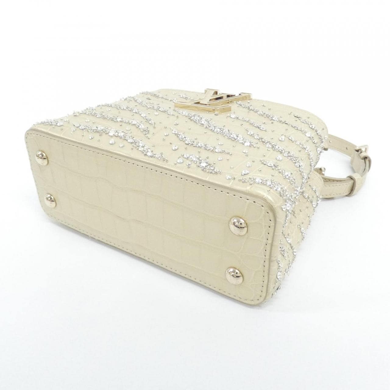LOUIS VUITTON Capucines N89057 手提包 皮革 3
