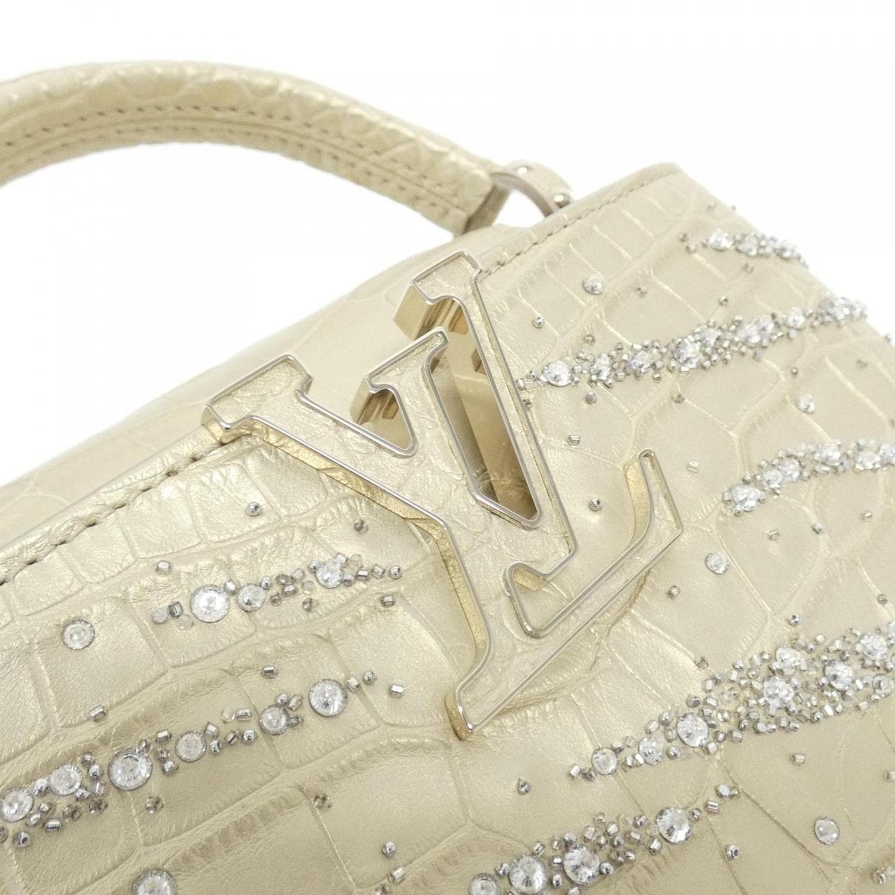 LOUIS VUITTON Capucines N89057 手提包 皮革 4