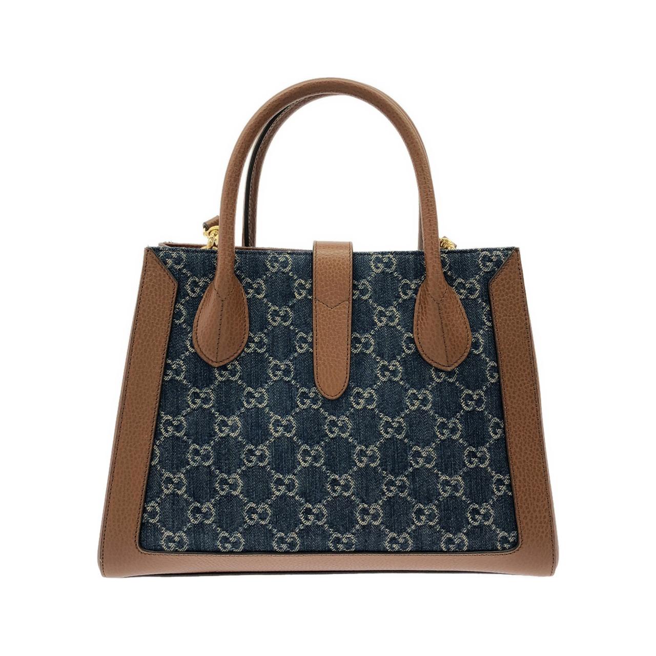 GUCCI 649016 2KQGG 手提包 牛仔布 2