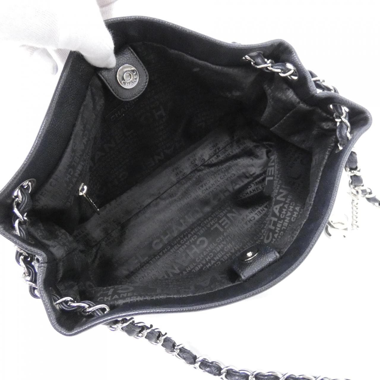CHANEL 28002 肩背包 荔枝紋牛皮 5