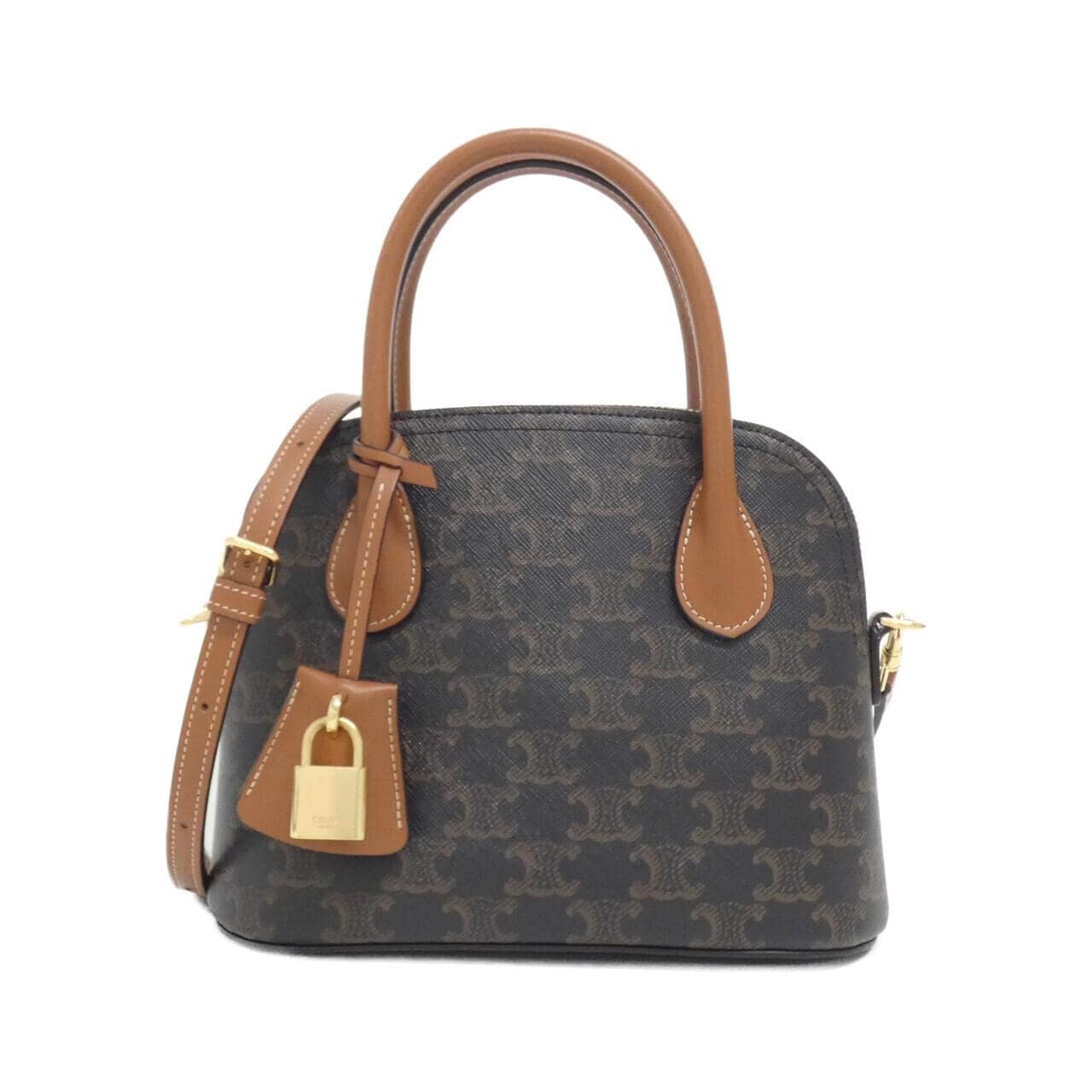 CELINE 120682DNK Handbag Canvas