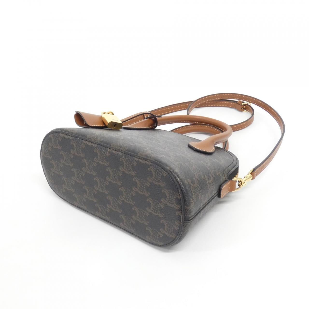 CELINE 120682DNK Handbag Canvas 3