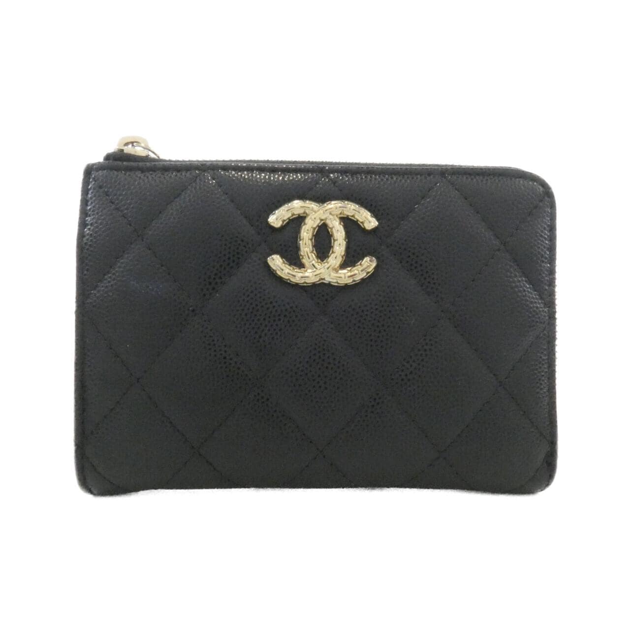 CHANEL AP4092 銀包 荔枝紋牛皮