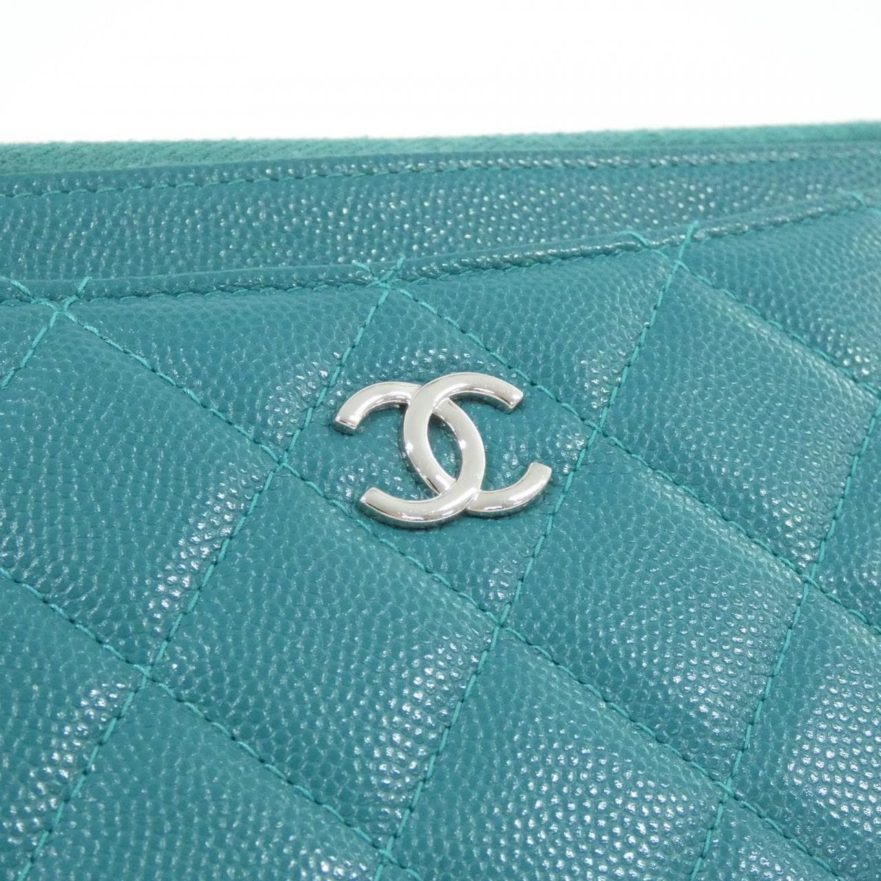 CHANEL 小袋 魚子醬皮 5