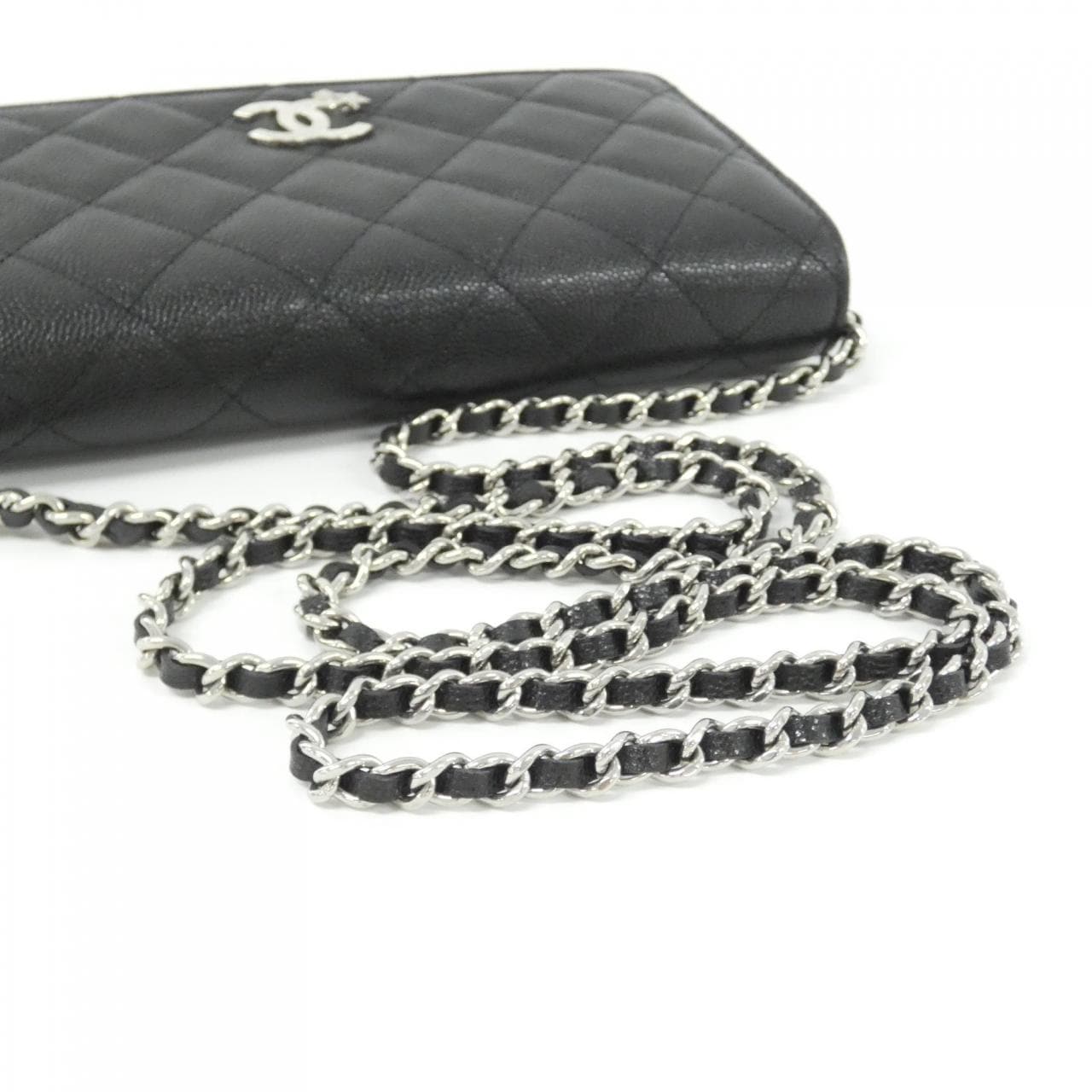 CHANEL Chanel 19 AP3723 Wallet Grained Calfskin 5