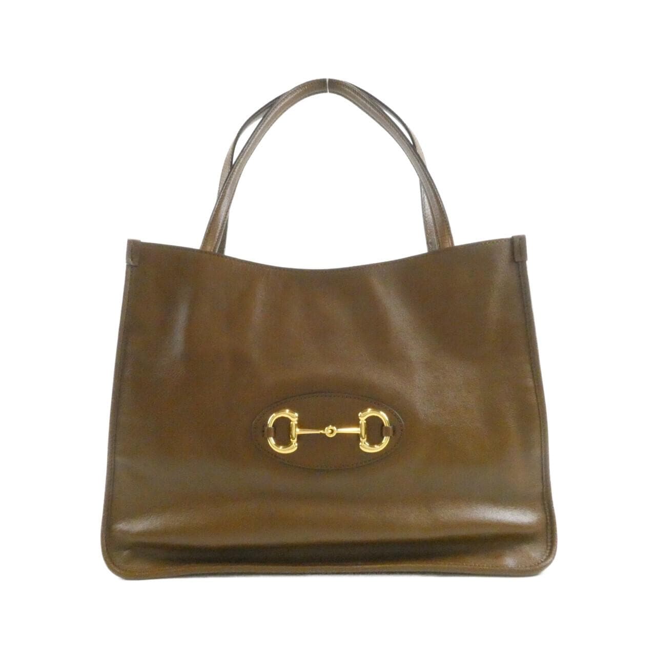 GUCCI Horsebit 1955 623694 1U10G Handbag Leather
