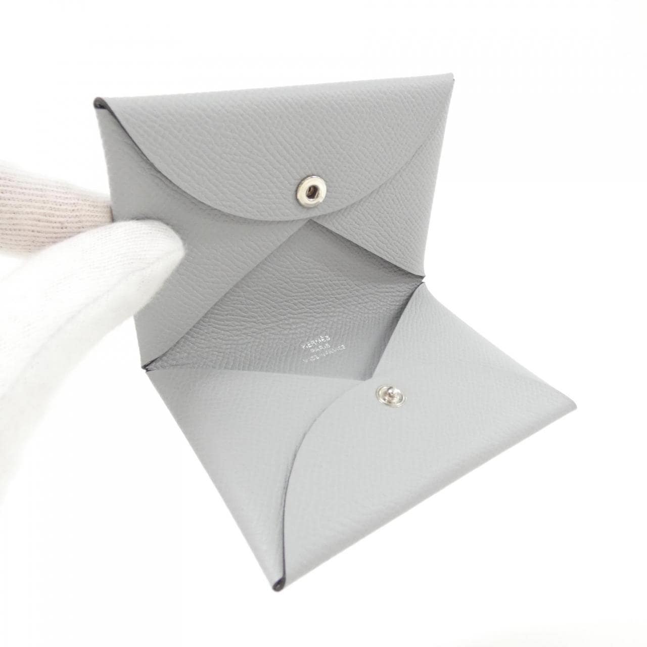 HERMES 044164CK Card Case Epsom 2
