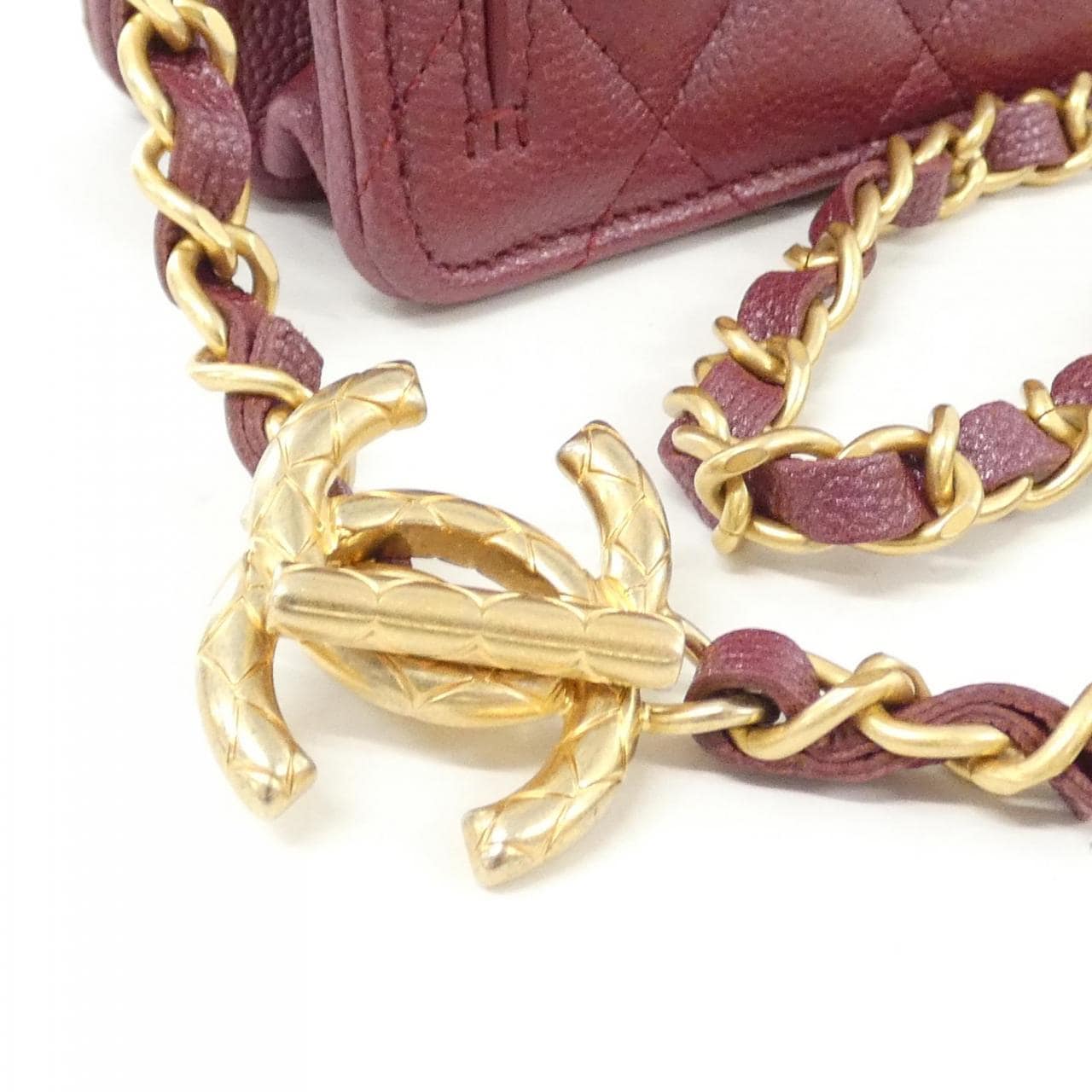 CHANEL Chanel 19 AP3480 銀包 荔枝紋牛皮 6